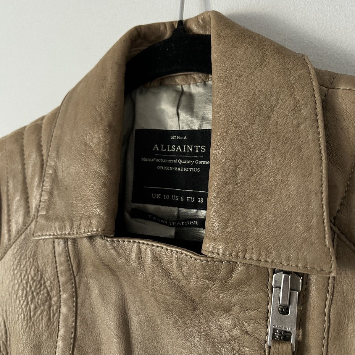 Allsaints All Saints Leather Jacket Women’s Size M / US 6-8 / IT 42-44 - 7 Thumbnail