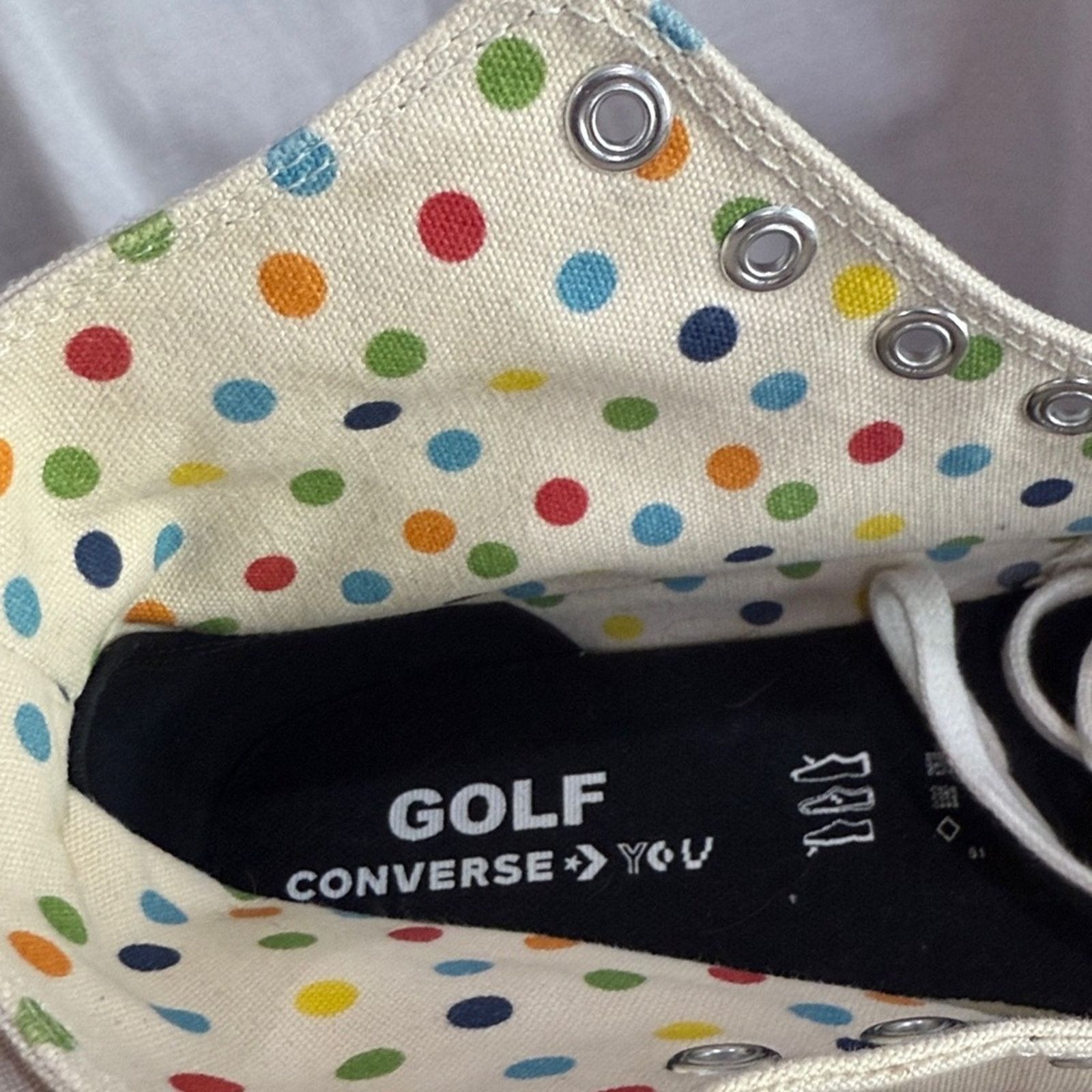 Converse Converse CT All-Star- Golf Wang - sz 12 - Pre-loved Size US 12 / EU 45 - 8 Thumbnail