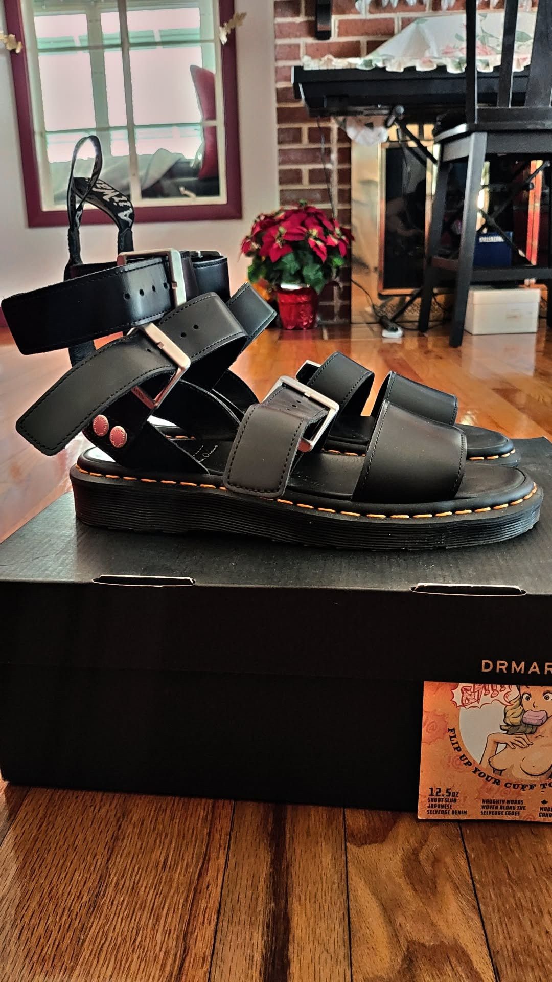 Dr. Martens × Rick Owens Rick Owens x Dr. Martens Gryphon Gladiator Sandals Size US 8 / EU 41 - 2 Thumbnail