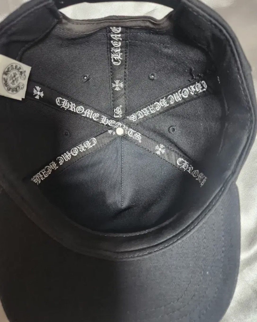 Chrome Hearts Chrome Hearts Dagger Ballcap Hat Size ONE SIZE - 4 Thumbnail