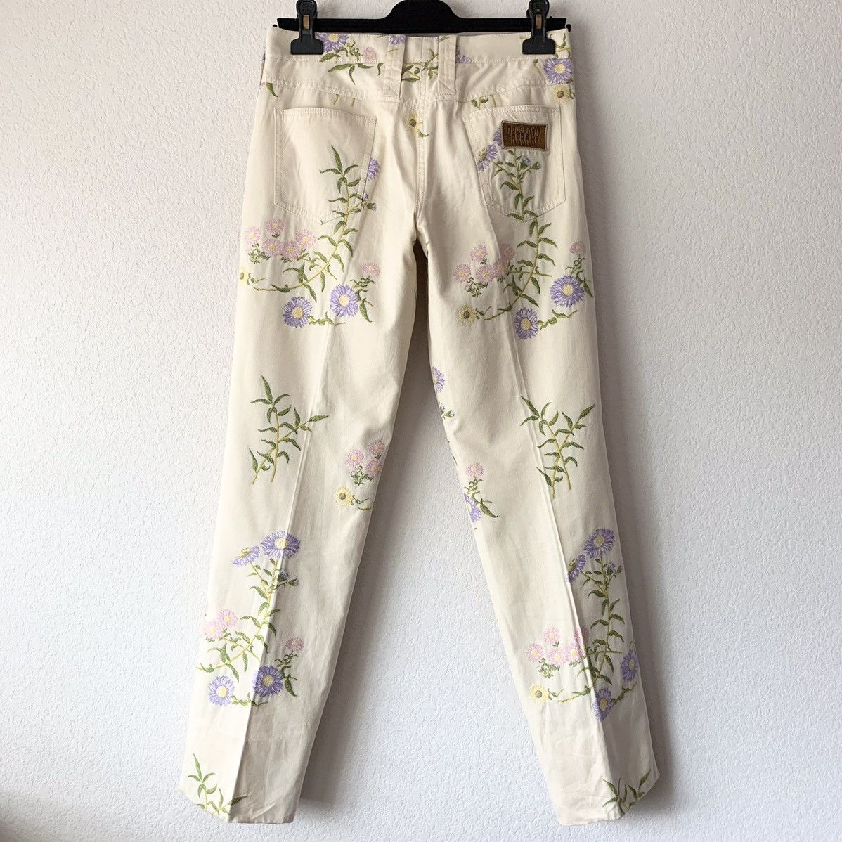 Dolce & Gabbana Embroidered floral pants Size 30" / US 8 / IT 44 - 2 Thumbnail