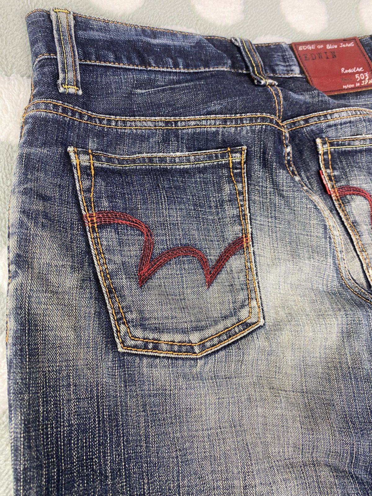 Edwin DISTRESS EDWIN JEANS SIZE ON TAG 28 Size US 28 / EU 44 - 23 Thumbnail