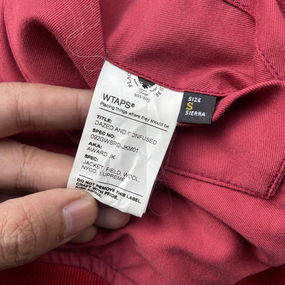 Supreme × Wtaps Supreme x wtaps award jacket Size US S / EU 44-46 / 1 - 11 Thumbnail