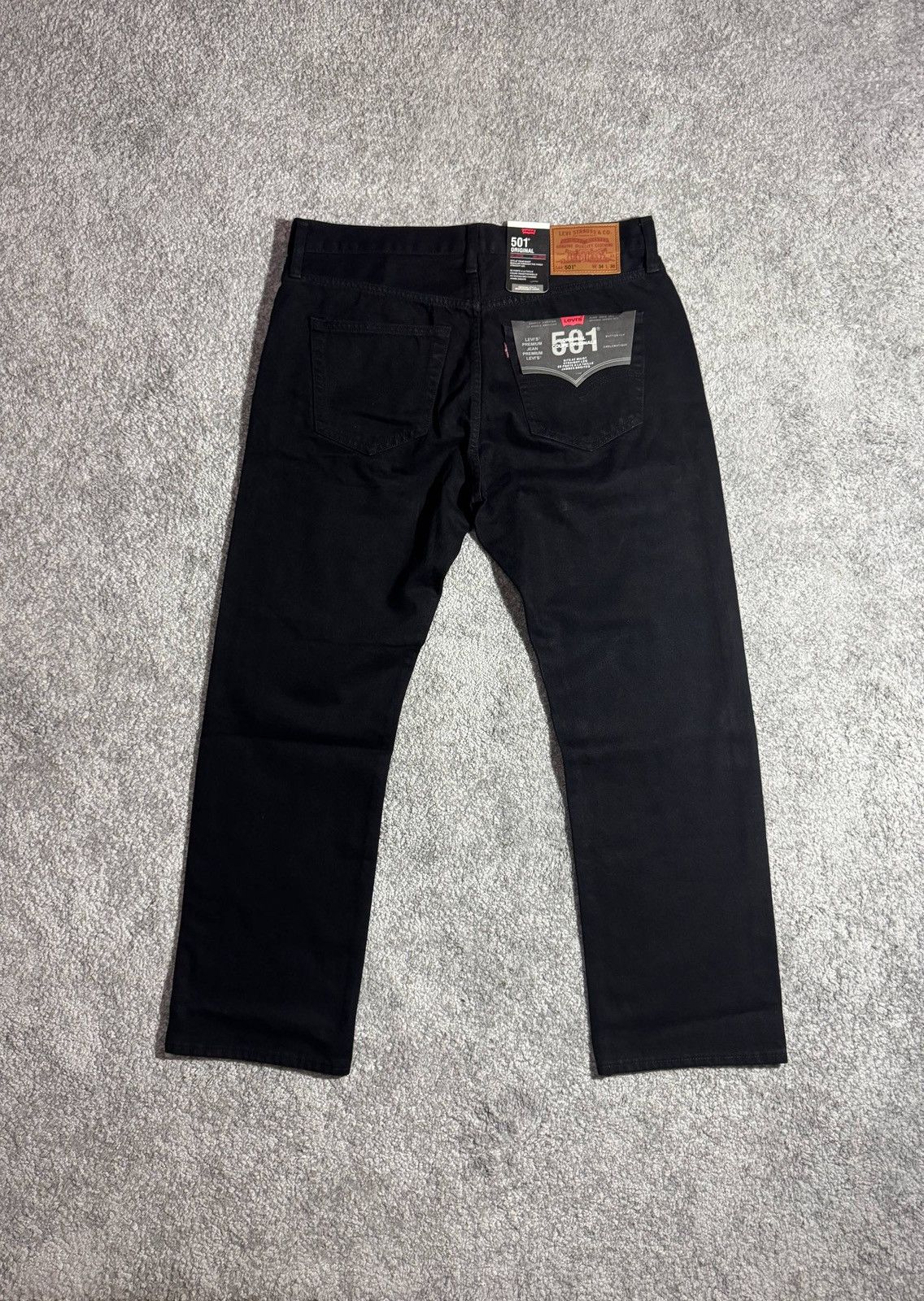 Levi's Levi’s 501 Jeans in Black W34 L30 Size US 34 / EU 50 - 4 Thumbnail