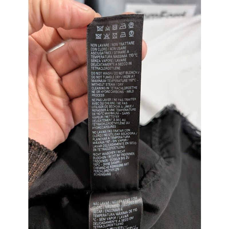 Balenciaga o1rshd1 Buffalo Check Flannel Shirt in Black/Grey 3 Size US L / EU 52-54 / 3 - 20 Thumbnail