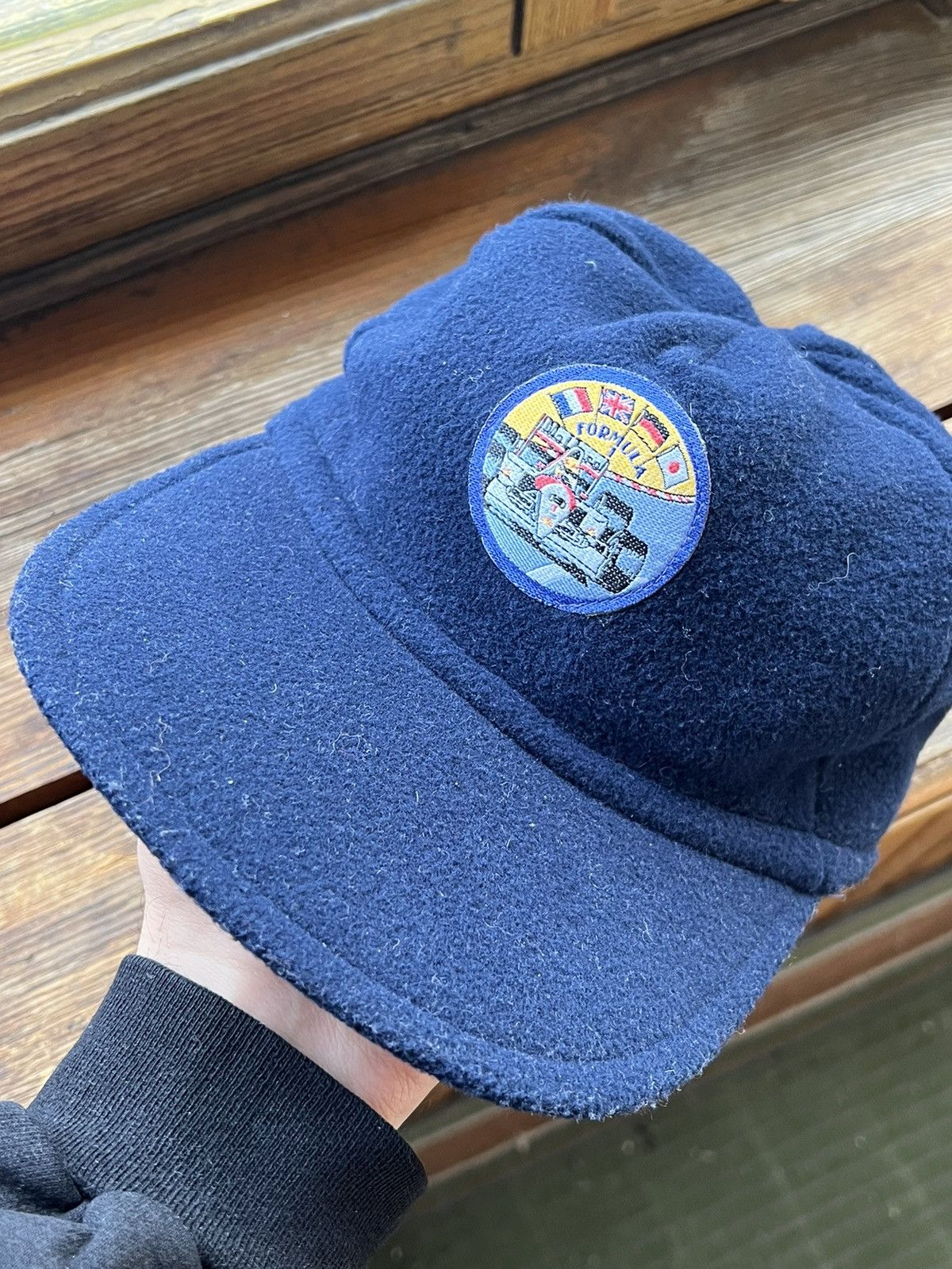 Vintage Vintage Streetwear Fleece Hat Formula 1 Y2K Size ONE SIZE - 13 Thumbnail