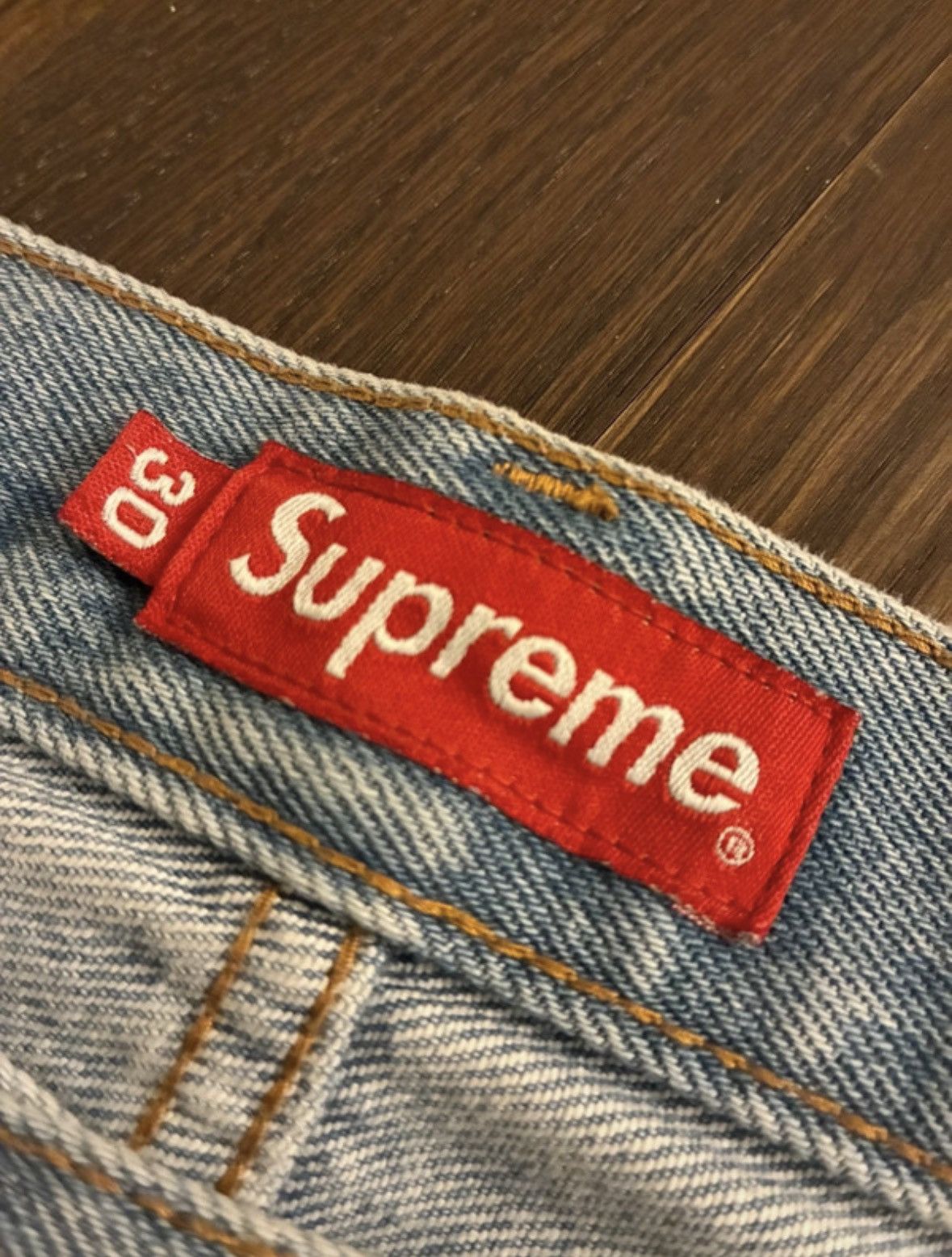 Supreme Supreme NY Indigo Denim Size US 30 / EU 46 - 2 Thumbnail