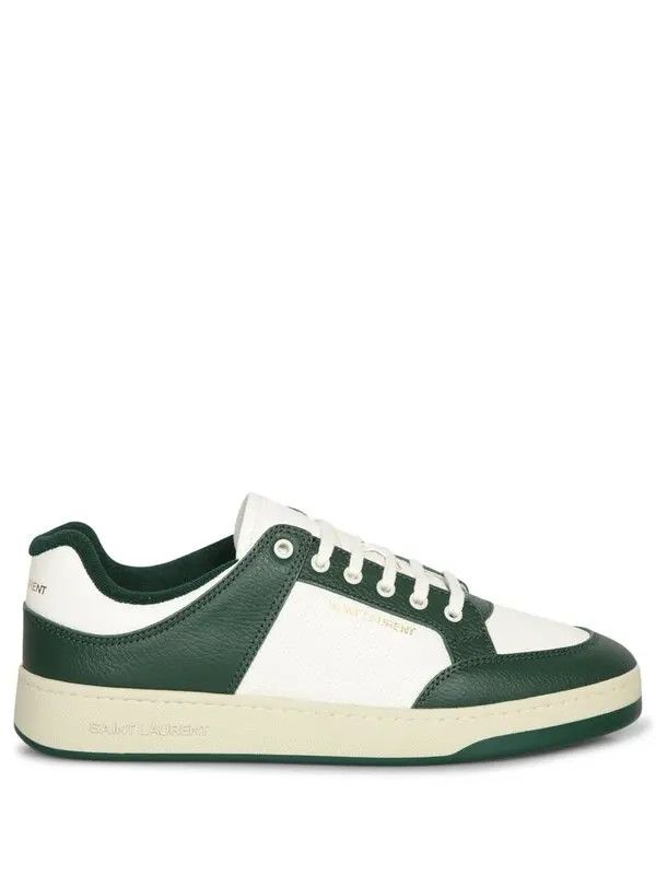 Saint Laurent Paris o1bcso1str1225 SL/61 Sneakers In Perforated Leather in White Size US 11 / EU 44 - 1 Thumbnail