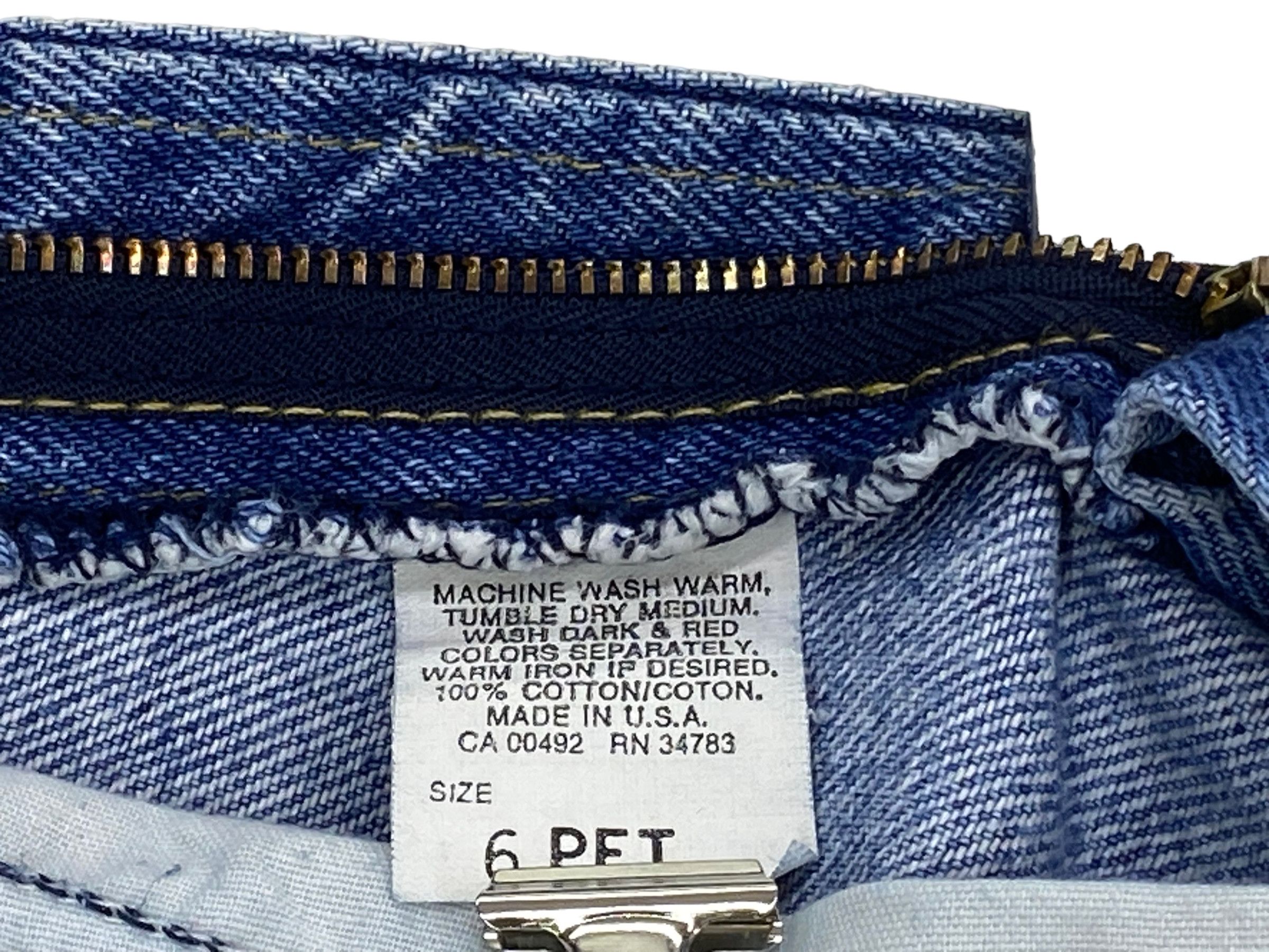 Japanese Brand Vintage Lee Light Wash Denim Jeans – Japanese Brand 90s Size 26" / US 2 / IT 38 - 9 Thumbnail