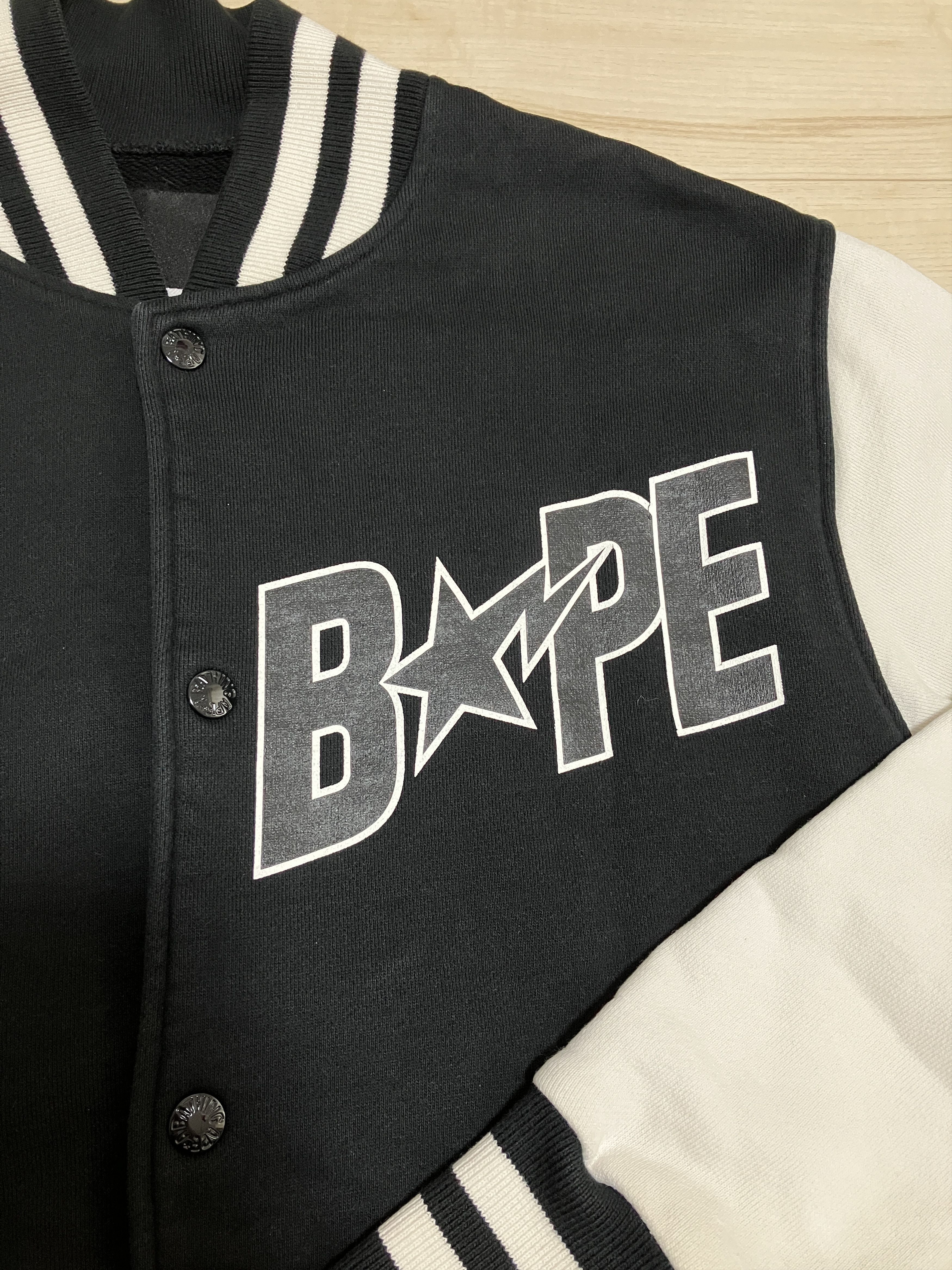Bape Bape Sta Bapesta Star Varsity Jacket Size US M / EU 48-50 / 2 - 3 Thumbnail