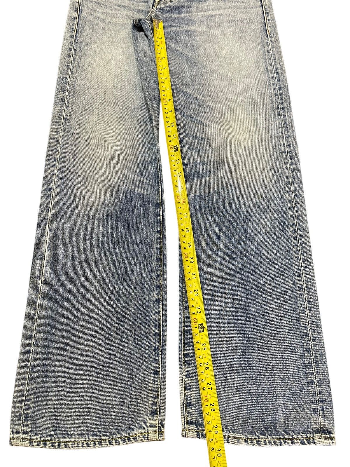 Uniqlo Vintage Japanese Uniqlo Blue Faded Wash Style Loose Jeans Size US 32 / EU 48 - 14 Thumbnail
