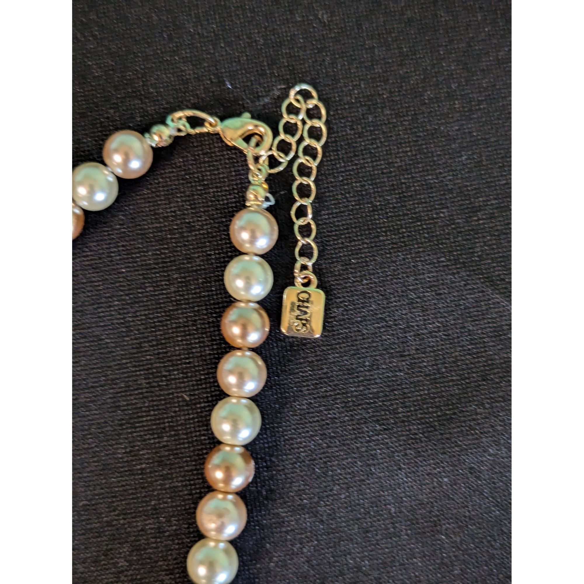 Chaps Chaps Fashion Jewelry Pearl Style Necklace Size ONE SIZE - 5 Thumbnail