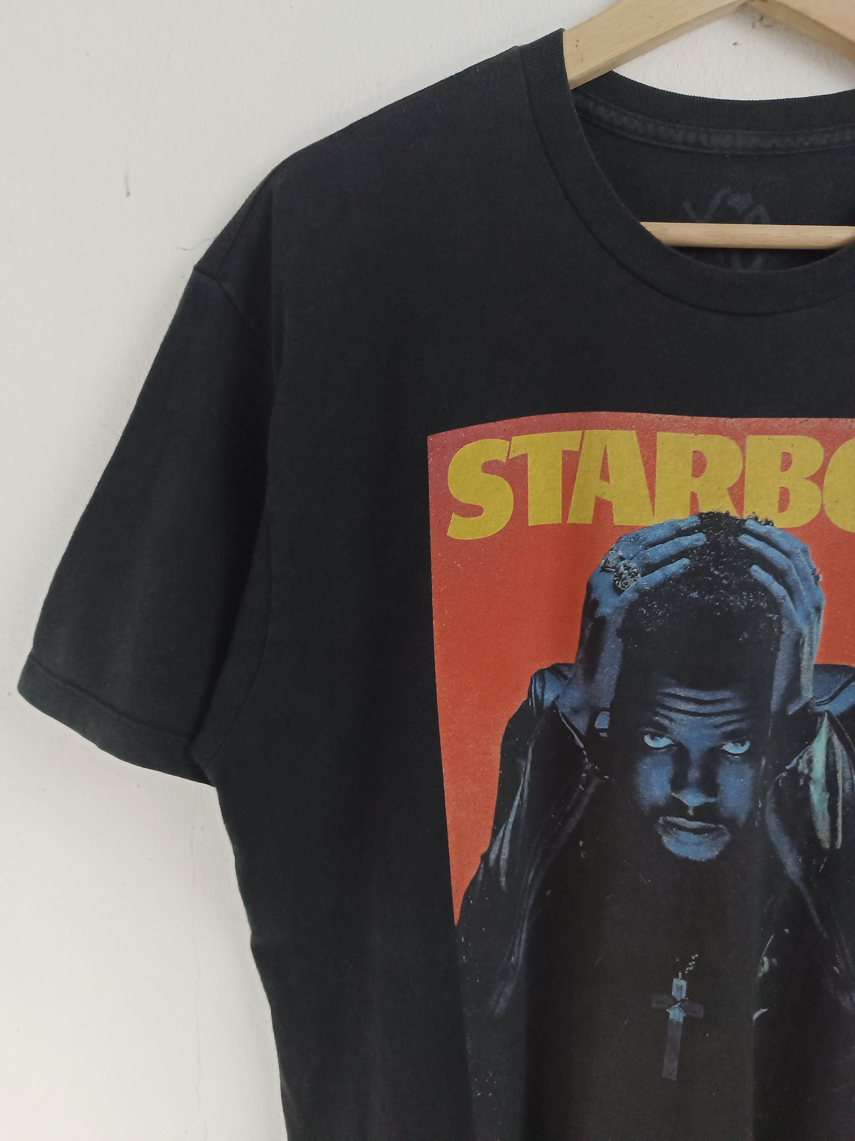 Rap Tees VINTAGE 2016 THE WEEKND STARBOY FADED TEE daft punk kanye Size US L / EU 52-54 / 3 - 5 Thumbnail