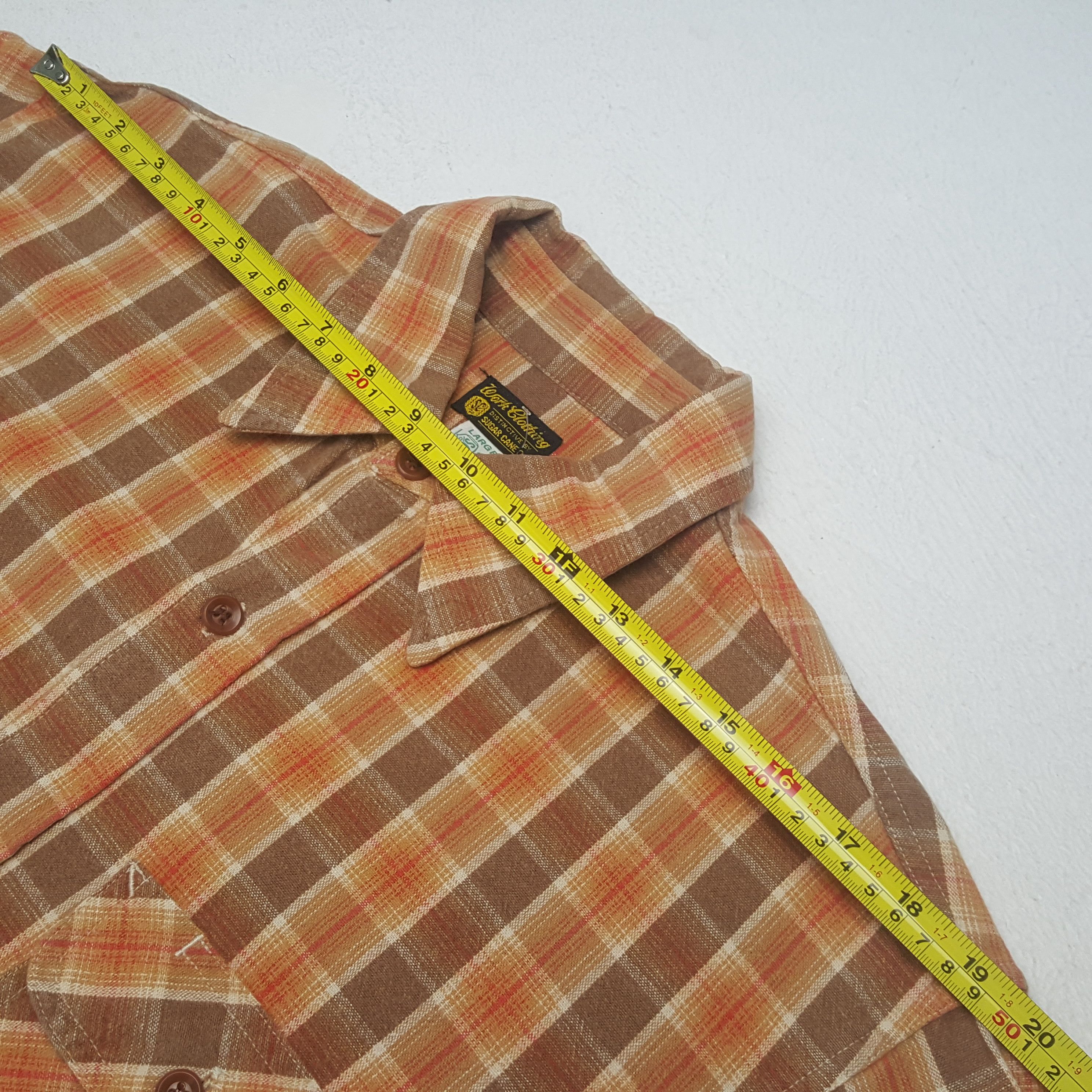 Sugar Cane Vintage Sugar Cane Toyo Japanese Brand Shirt C294N42 Size US L / EU 52-54 / 3 - 4 Thumbnail