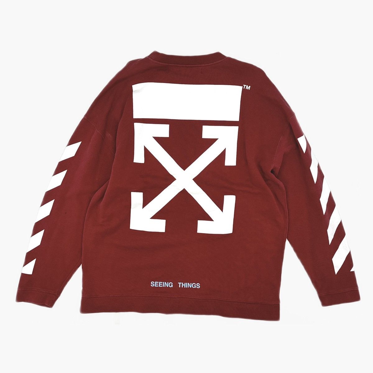Off-White Off-White Diags Arrows sweatshirt Size US L / EU 52-54 / 3 - 2 Thumbnail