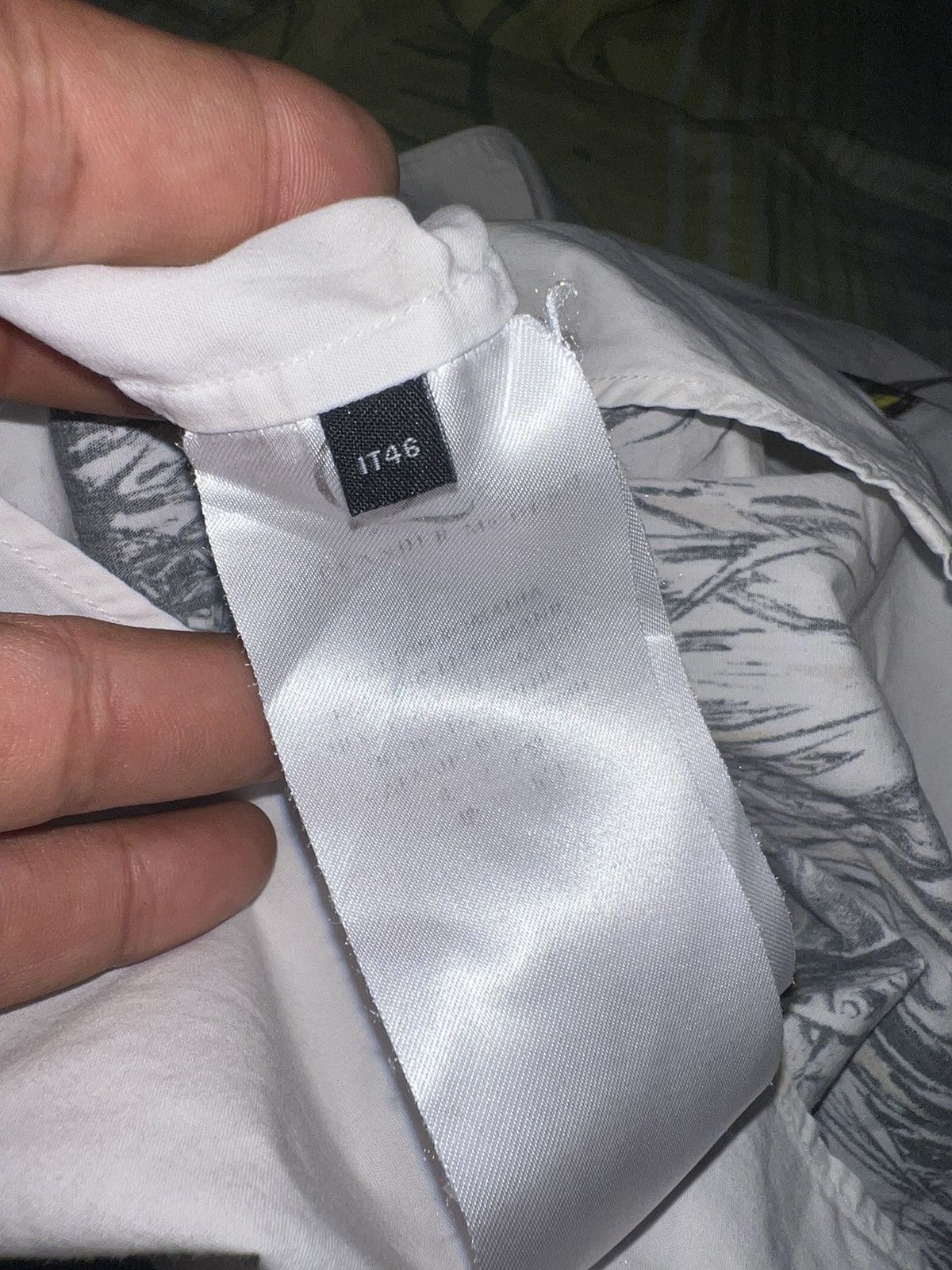 McQ Alexander McQueen MCQ by Alexander Mcqueen Printed Buttondown Shirt Size US S / EU 44-46 / 1 - 11 Thumbnail
