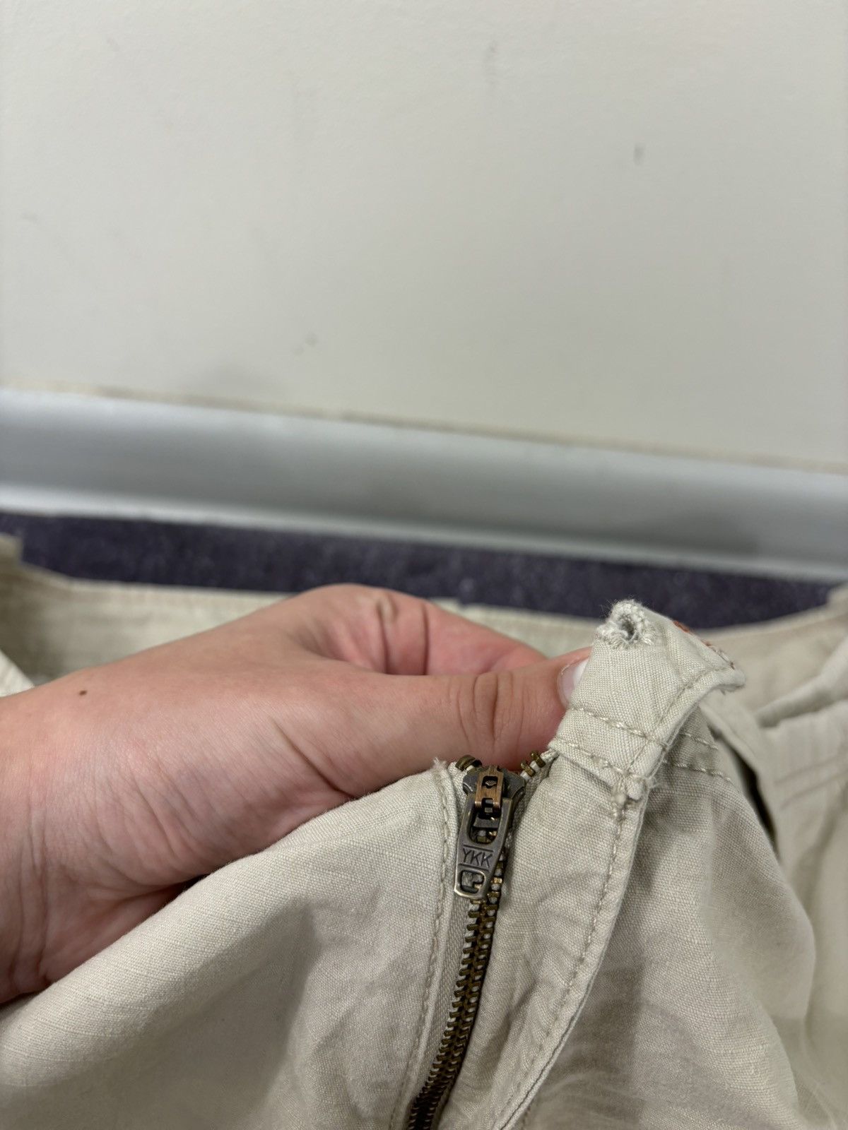 Eddie Bauer Eddie Bauer 2000s Wide-Leg Utility Hype Baggy Cargo Shorts Size US 38 / EU 54 - 10 Thumbnail
