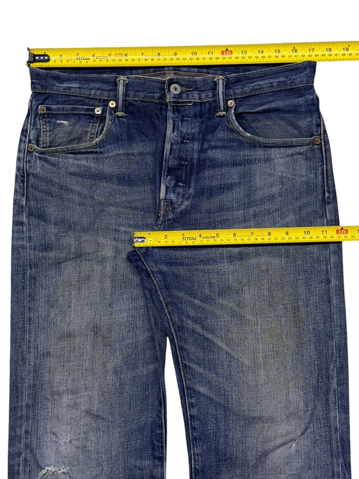 Levi's Vintage Levi’s 501 Denim Jeans | Regular Straight Fit | W34 Size US 34 / EU 50 - 18 Thumbnail