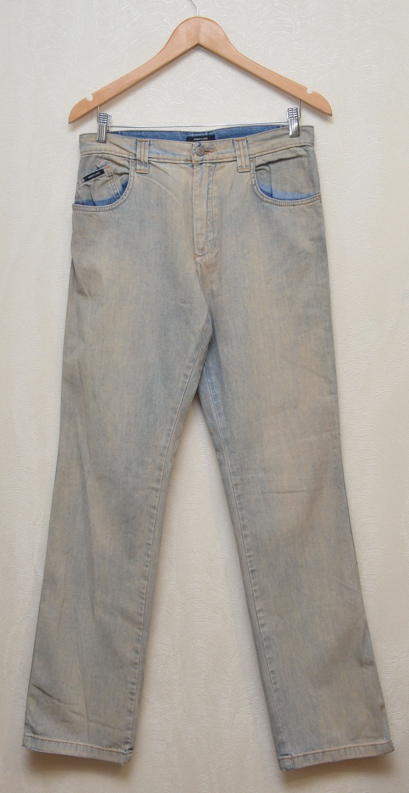 Versace × Vintage Versace Classic Jeans Size W30 L32 RARE Vintage y2k Size US 30 / EU 46 - 1 Thumbnail
