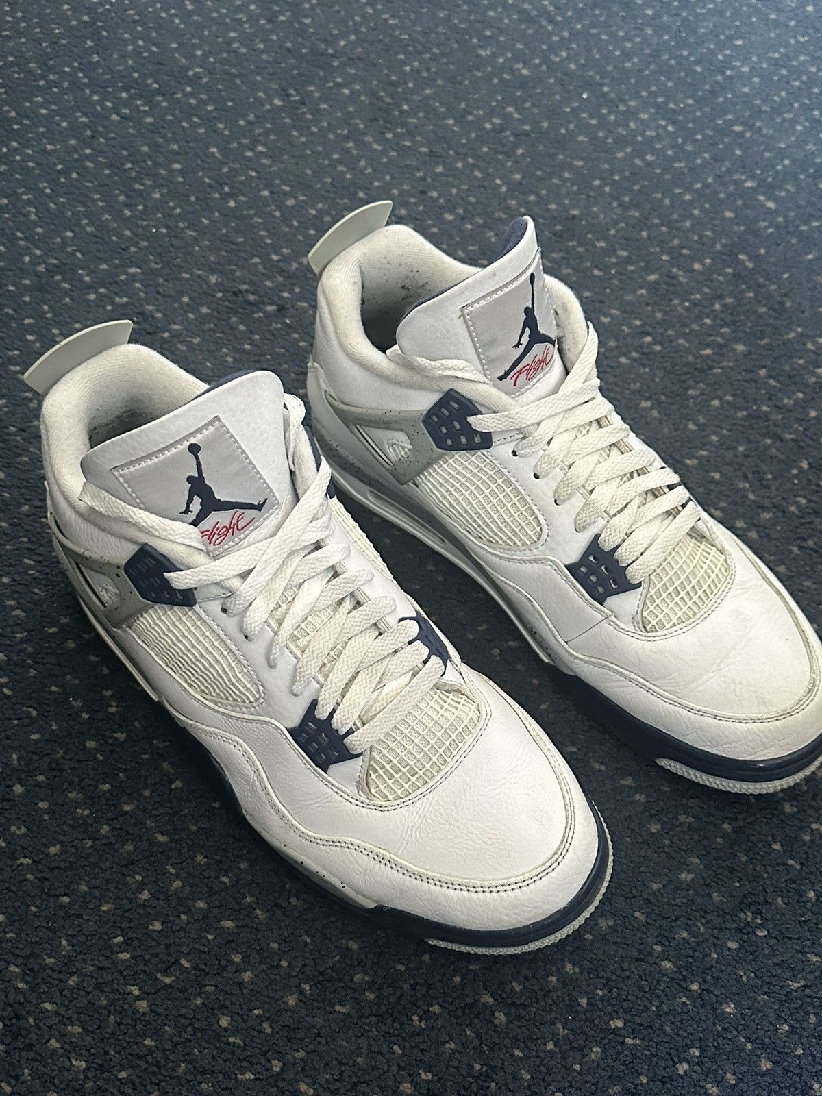 Jordan Brand × Nike Jordan 4 Midnight Navy Size US 12 / EU 45 - 3 Thumbnail