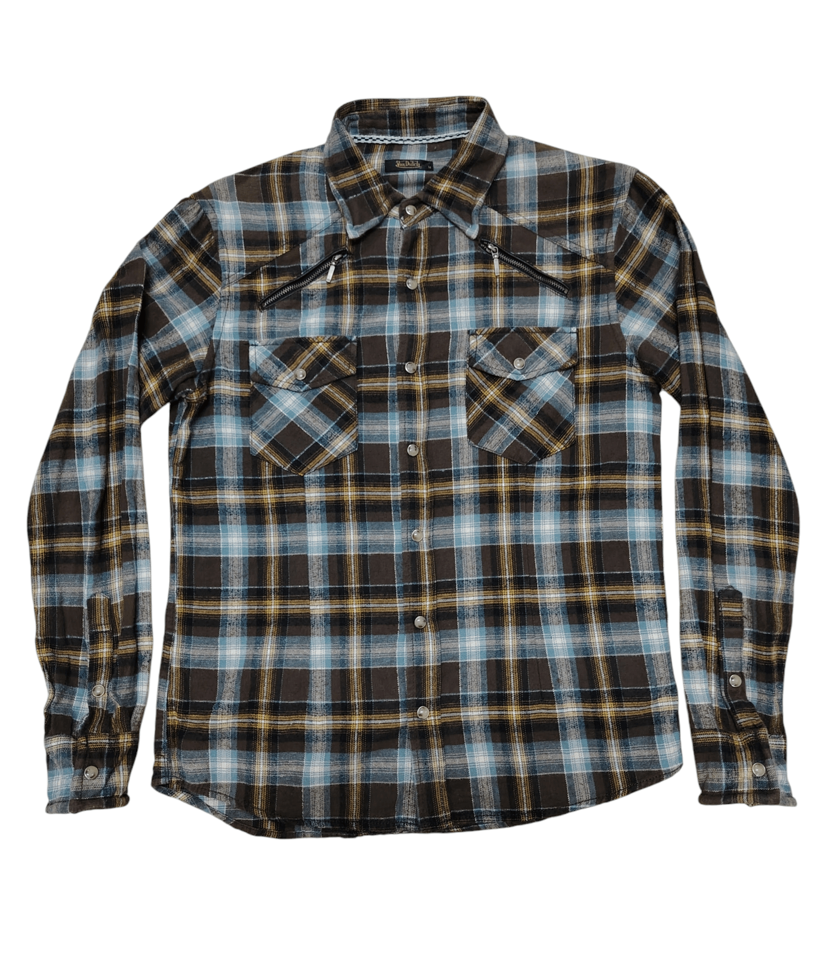 Von Dutch Von Dutch Los Angeles Flannel Shirts Size US M / EU 48-50 / 2 - 1 Thumbnail