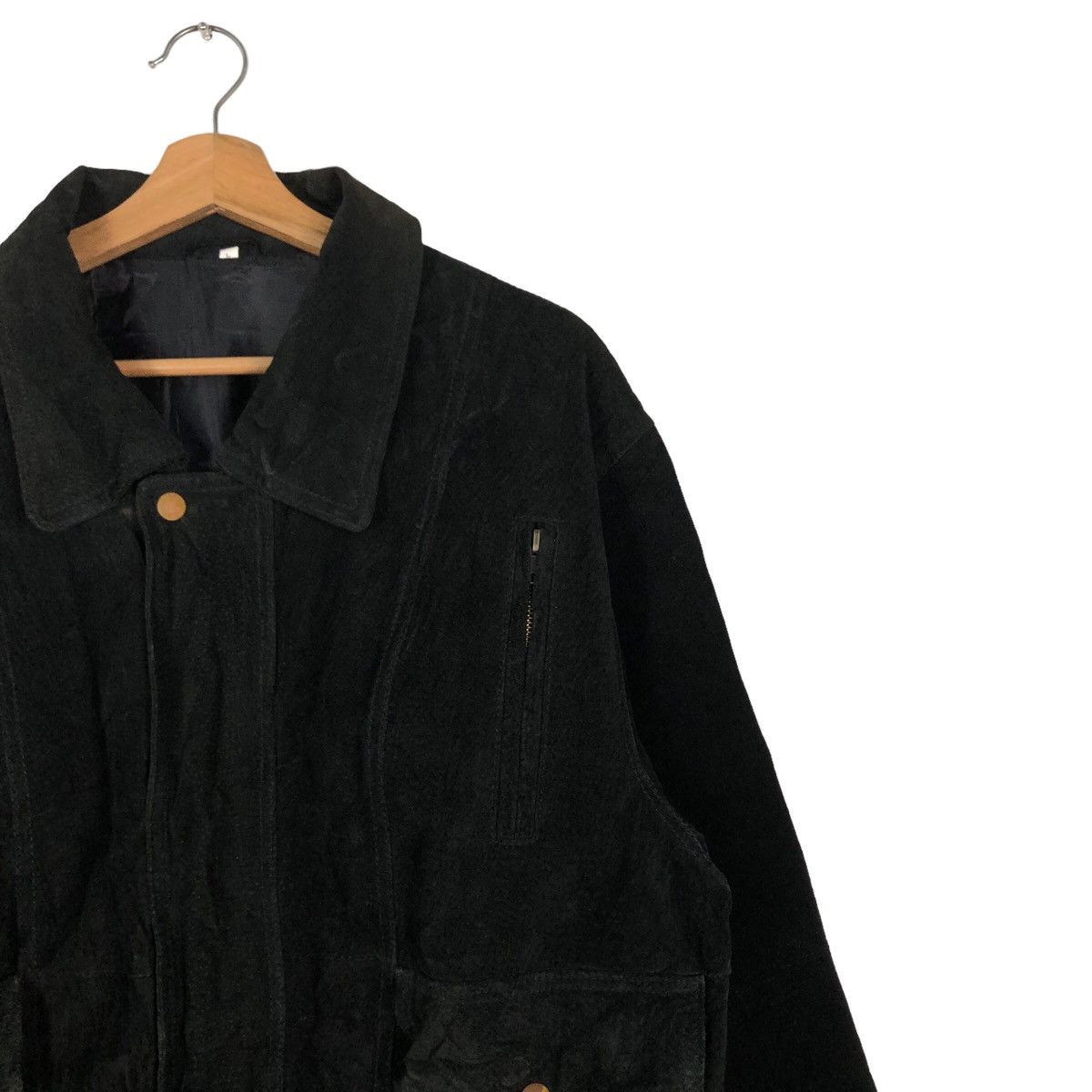 Issey Miyake 🔥Vintage Fly Genuine Leather Jacket Biker Issey Miyake Size US L / EU 52-54 / 3 - 6 Thumbnail