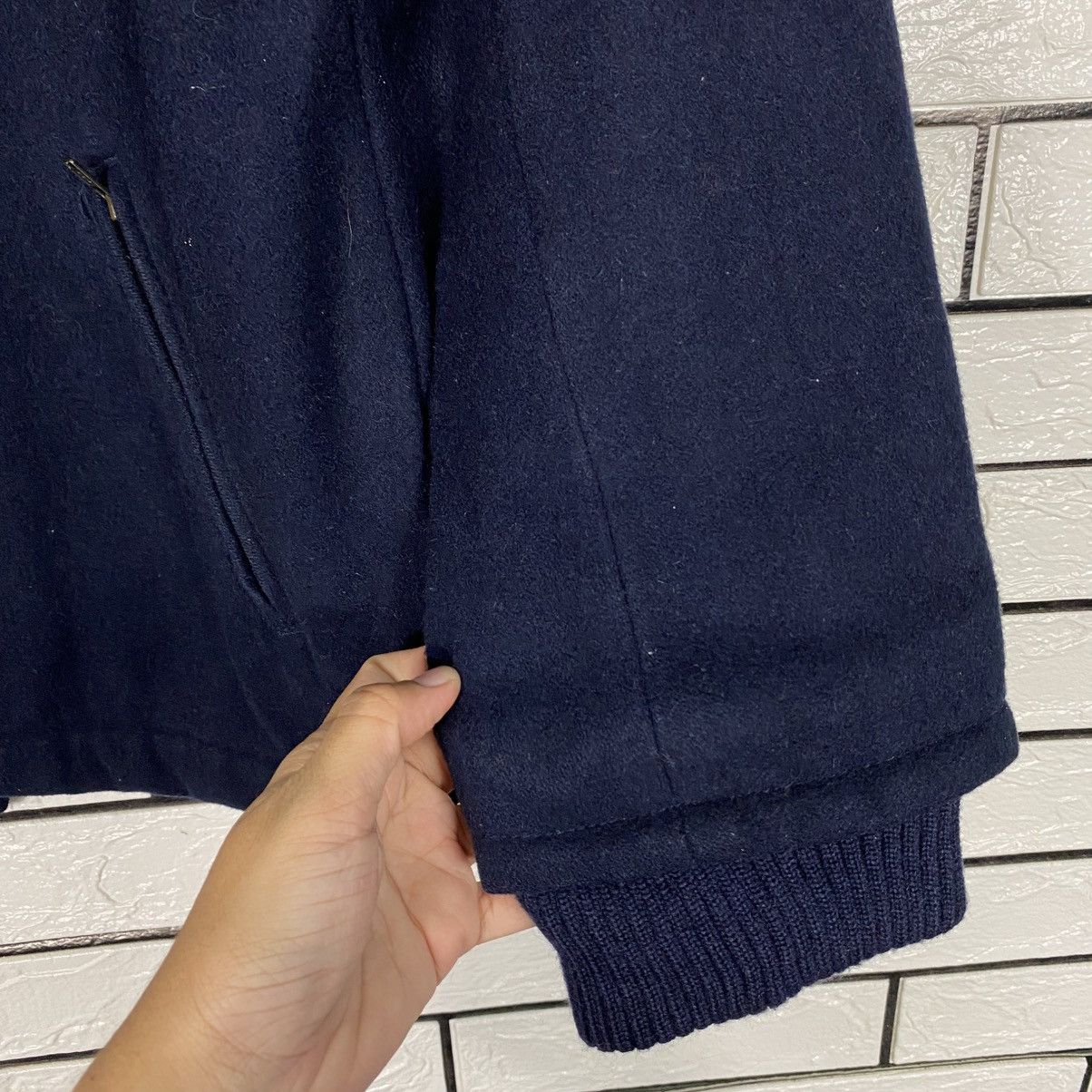 Japanese Brand Ehyphen World Gallery Wool Biker Jacket Double Collar Size US M / EU 48-50 / 2 - 16 Thumbnail