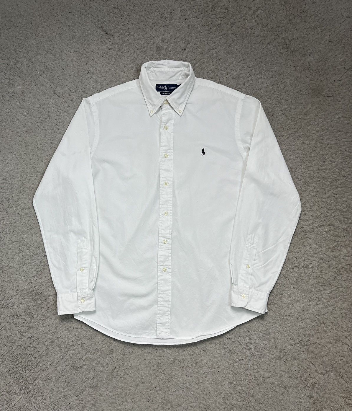 Polo Ralph Lauren × Ralph Lauren Shirt Polo Ralph Lauren white custom fit Size US L / EU 52-54 / 3 - 1 Thumbnail