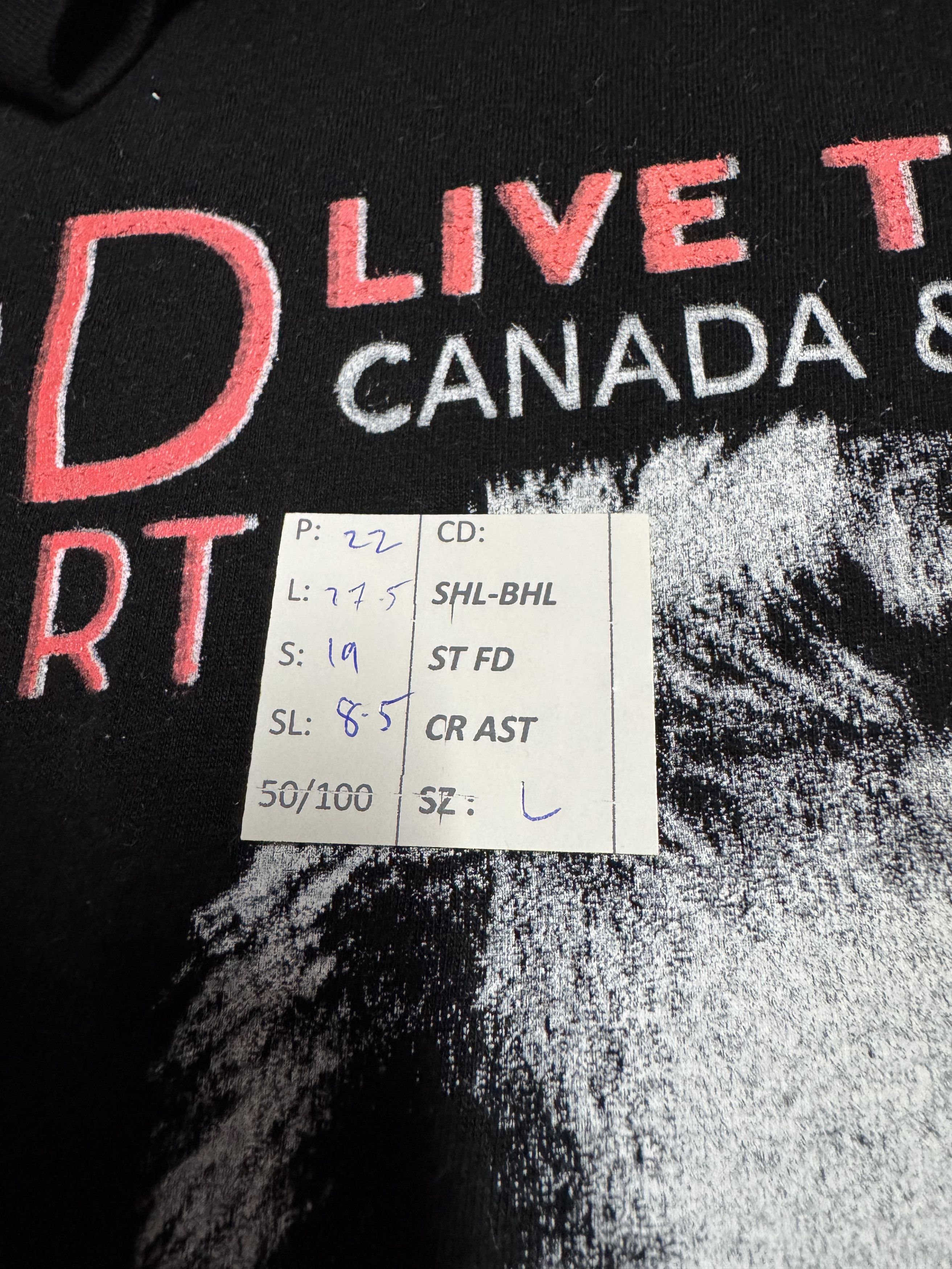 Band Tees VINTAGE '13 ROD STEWART USA CANADA TOUR TEE jagger sting Size US L / EU 52-54 / 3 - 19 Thumbnail