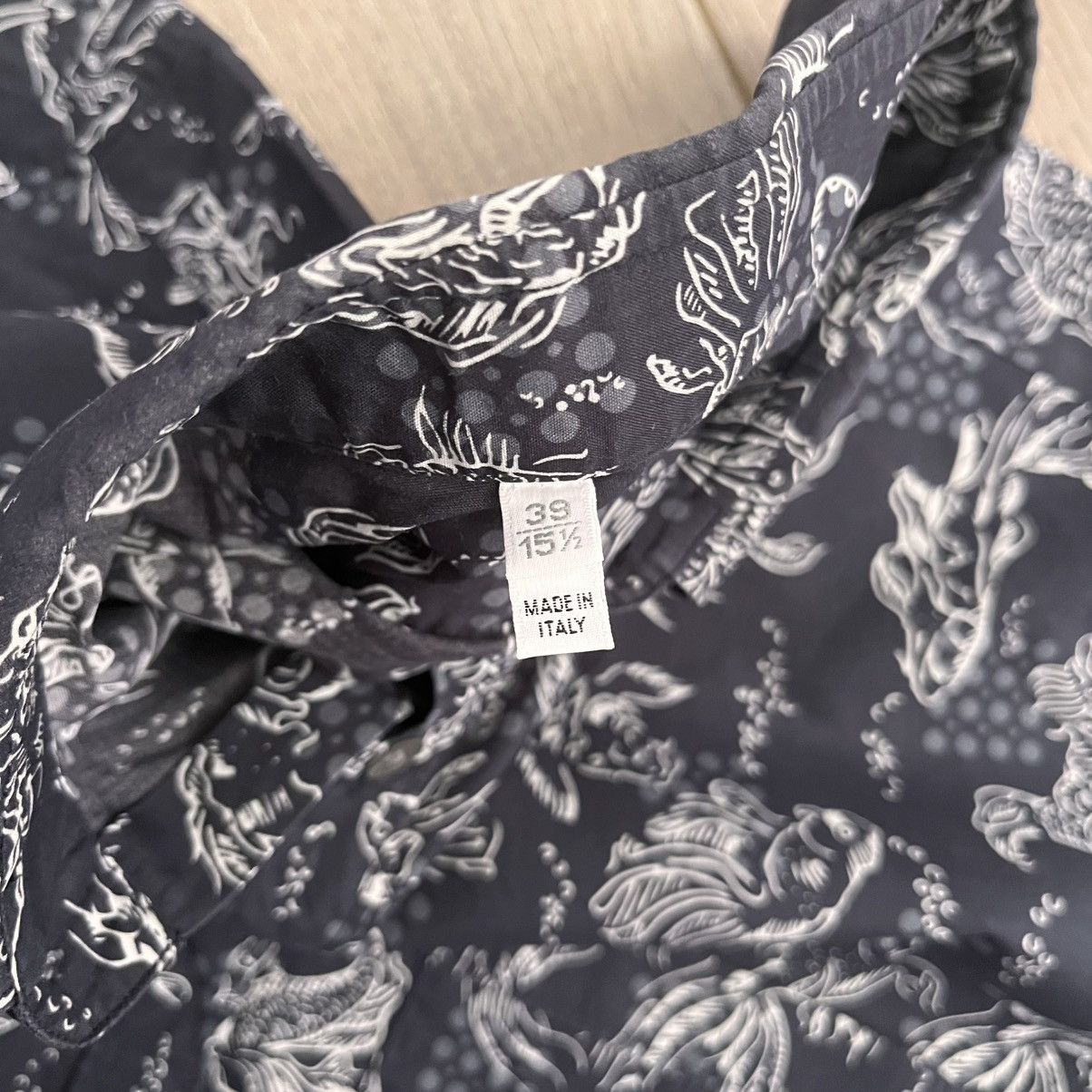 Lanvin Lanvin Koi Carp Hawaiian Short Sleeve Shirt Size US M / EU 48-50 / 2 - 4 Thumbnail