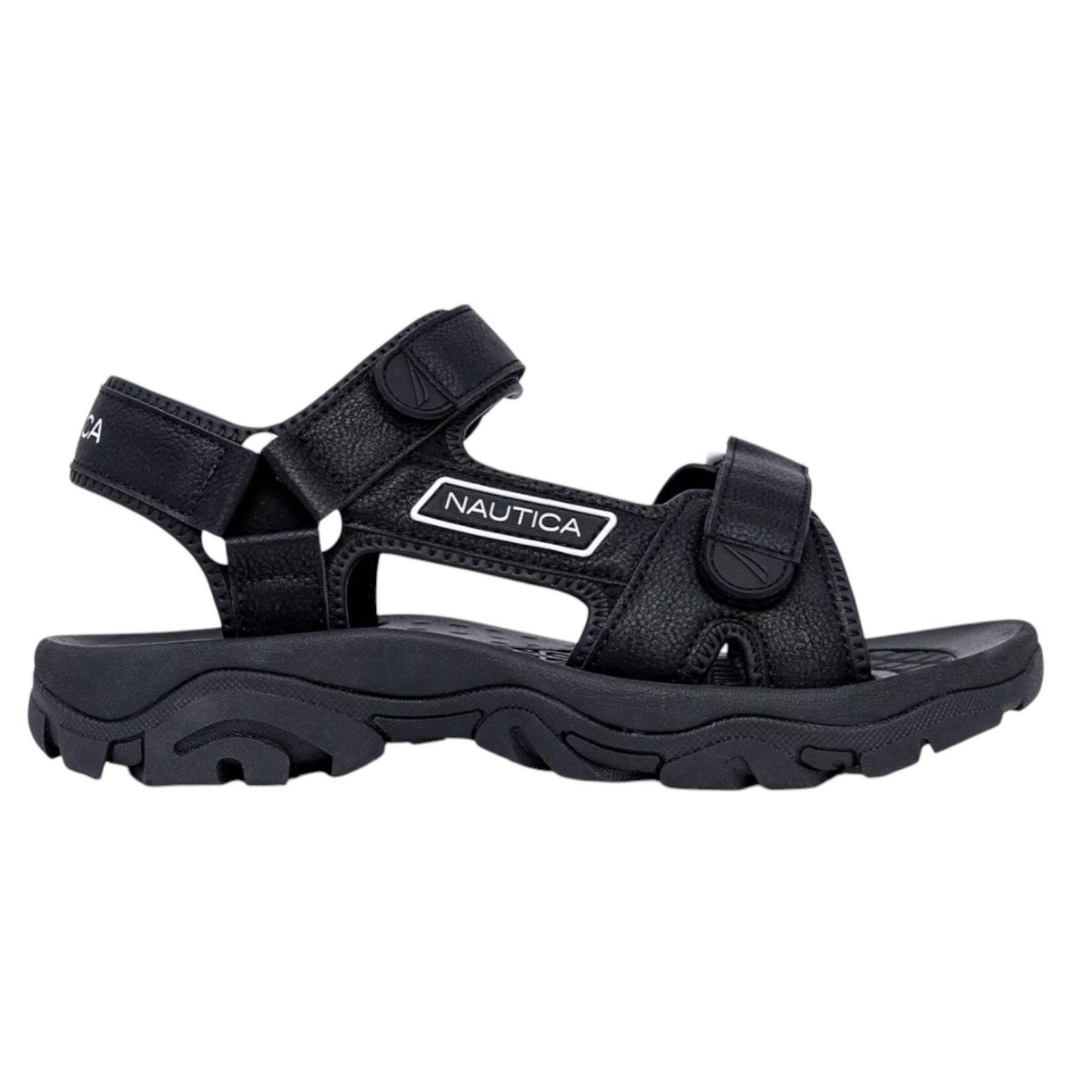 Nautica Nautica Bulty Round Toe Black Open Toe Strappy Sandals Men 1 Size US 11 / EU 44 - 2 Thumbnail
