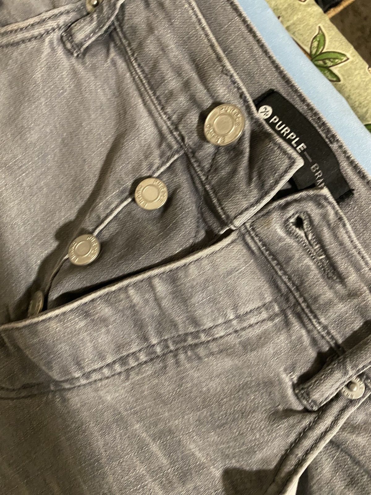 Purple Brand Grey Purple Brand Jeans Size US 30 / EU 46 - 2 Thumbnail