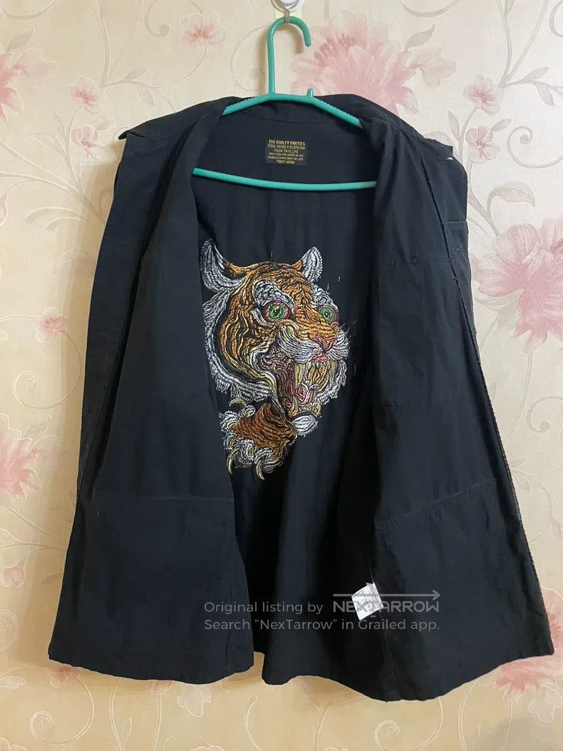 Wacko Maria Wacko Maria Tiger Head Embroidered Jacket Size US L / EU 52-54 / 3 - 5 Thumbnail