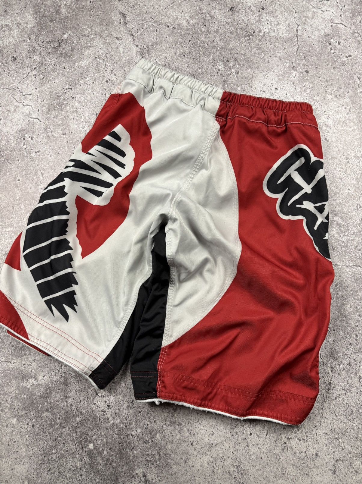 Designer Hayabusa Muay Thai mma Tapout affliction Japan style shorts Size US 32 / EU 48 - 6 Thumbnail