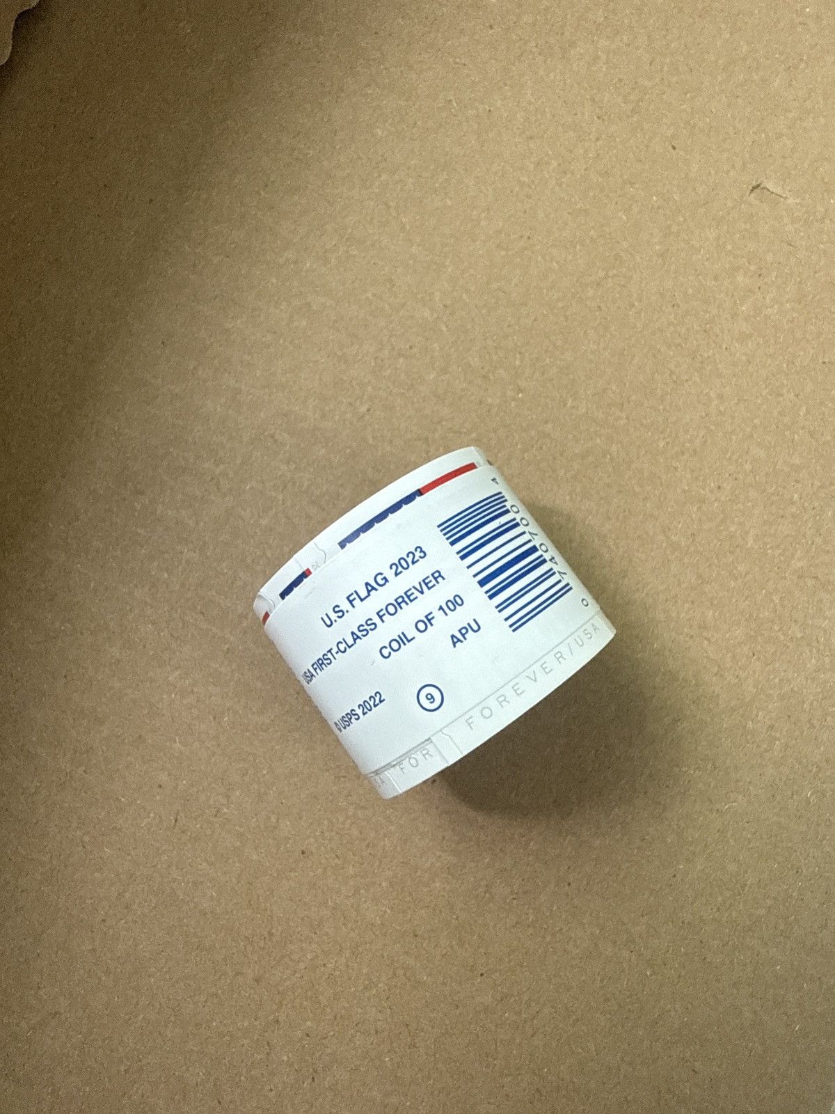 Other 10 Rolls(Coil of 1000)USPS First Class Forever Postage Stamp Size ONE SIZE - 2 Thumbnail