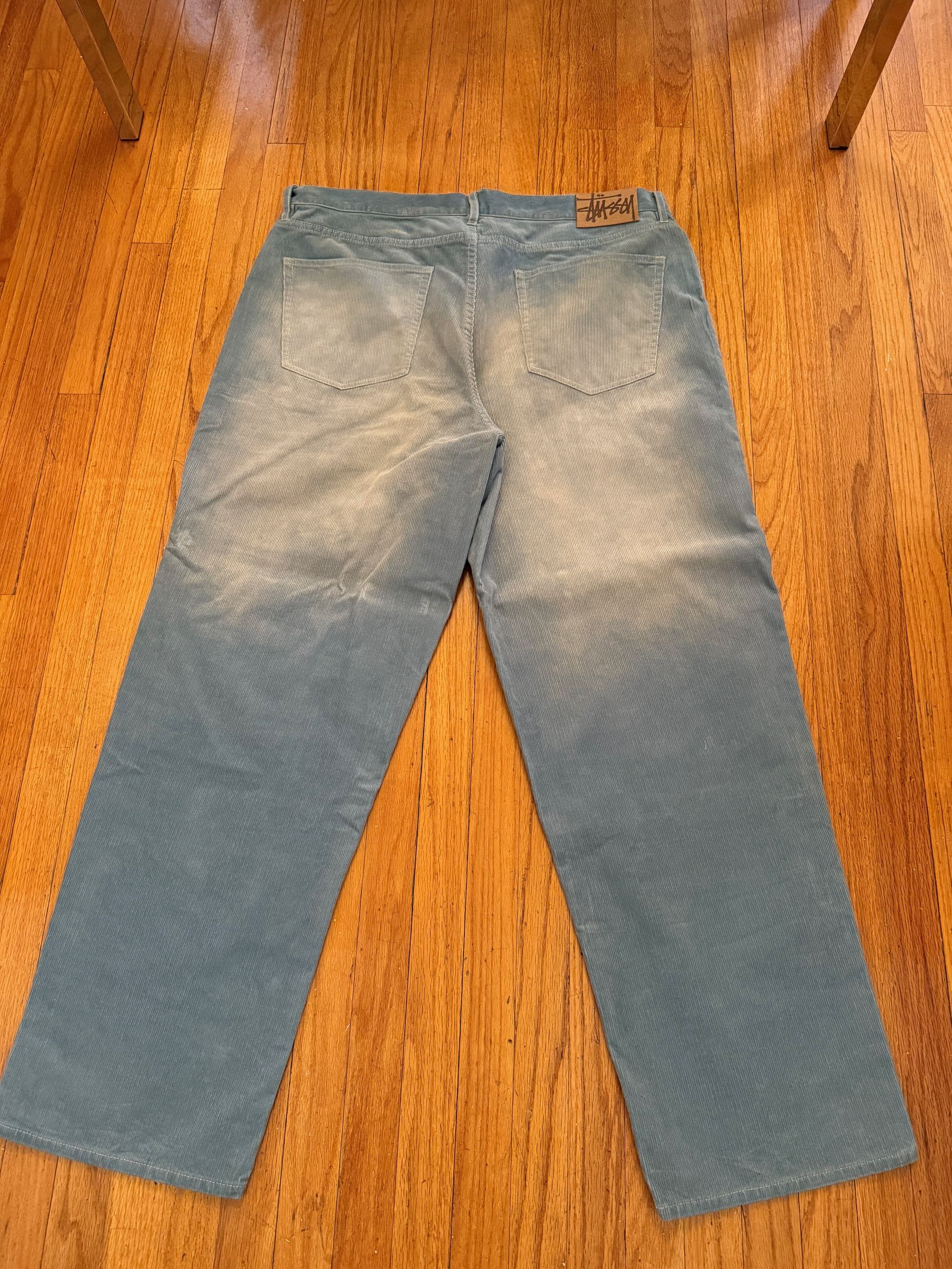 Stussy Big Ol' Jean Faded Corduroy 'Denim Blue' | Grailed Stussy Big Ol' Jean Faded Corduroy 'Denim Blue' | Grailed