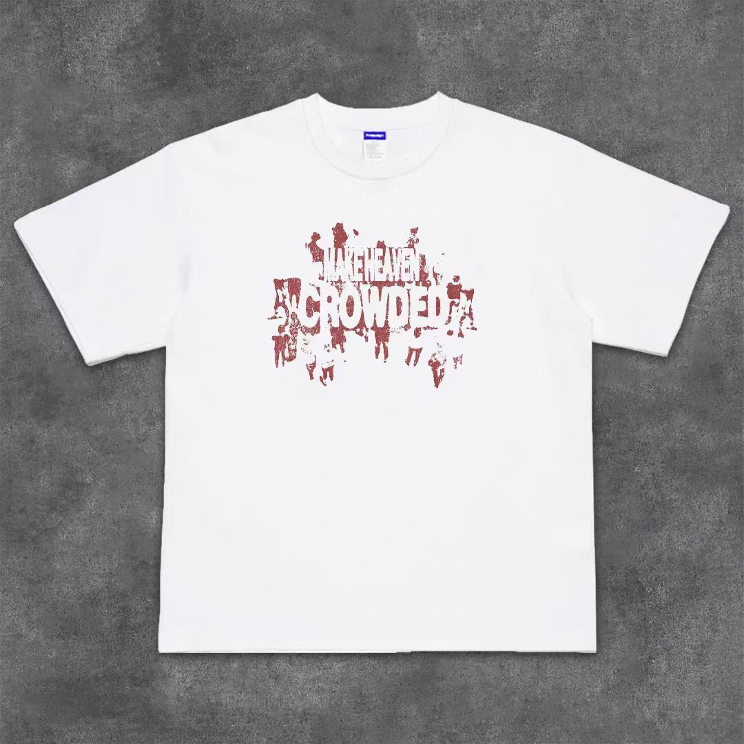 Vintage Make Heaven Crowded" Religious Theme T-Shirt Size US XL / EU 56 / 4 - 1 Thumbnail