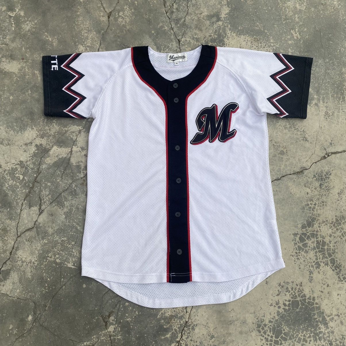 Vintage Vintage Marine Baseball Jersey Size US S / EU 44-46 / 1 - 1 Thumbnail