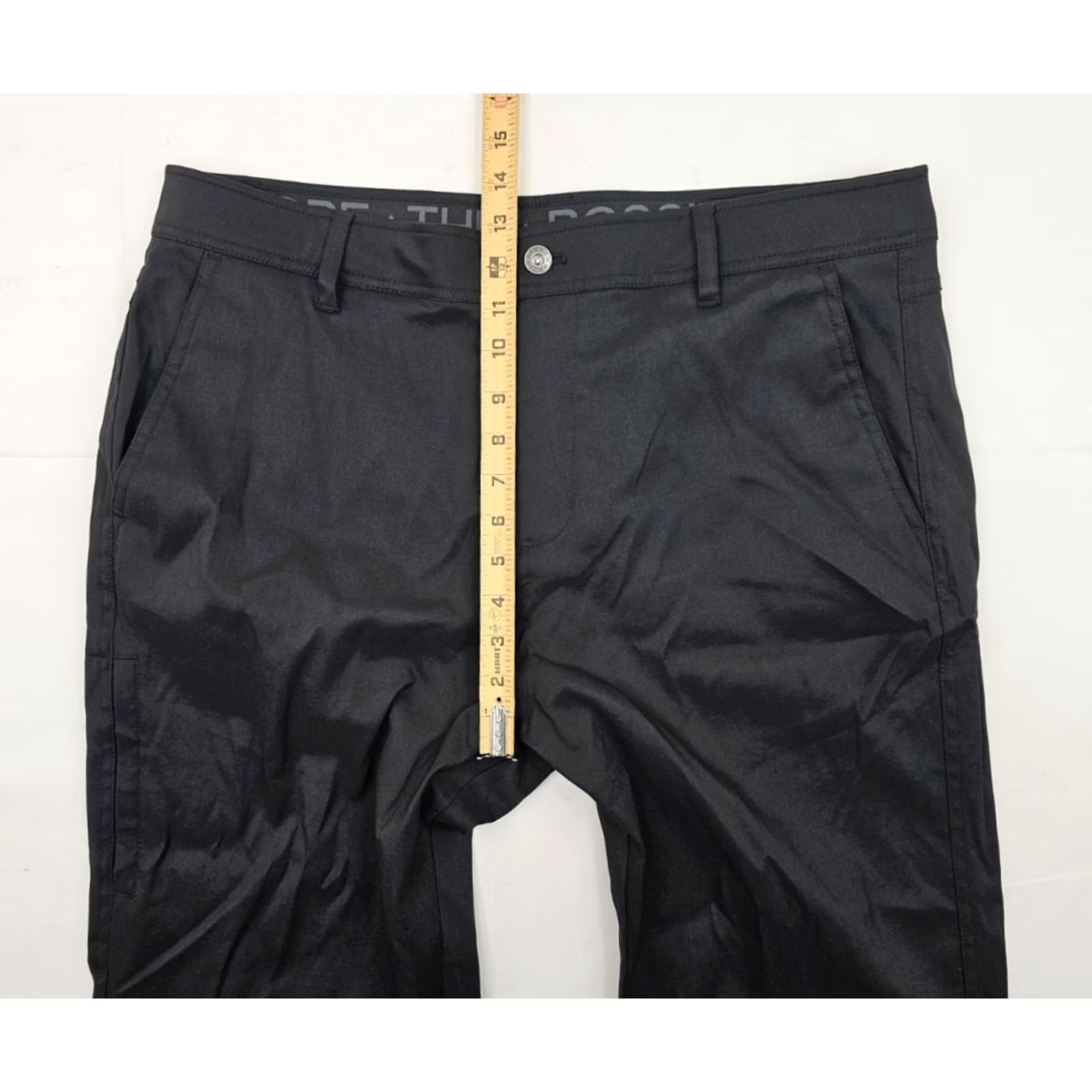 Vintage Gerry Black Fleece Lined Thermal Pants Men 37x29 Cargo Straight 5-Pocket EUC Clothing? Size US 37 - 5 Thumbnail