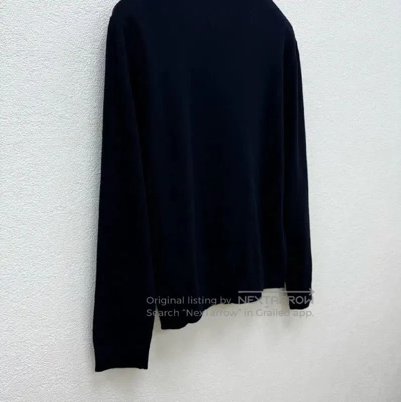Valentino Valentino Men's Black Wool Long Sleeve Sweater . Size US L / EU 52-54 / 3 - 5 Thumbnail