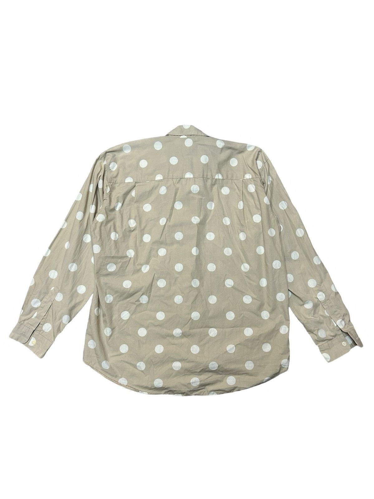 Vintage L'Homme Rafine Polka Dot Shirt Size US L / EU 52-54 / 3 - 2 Thumbnail
