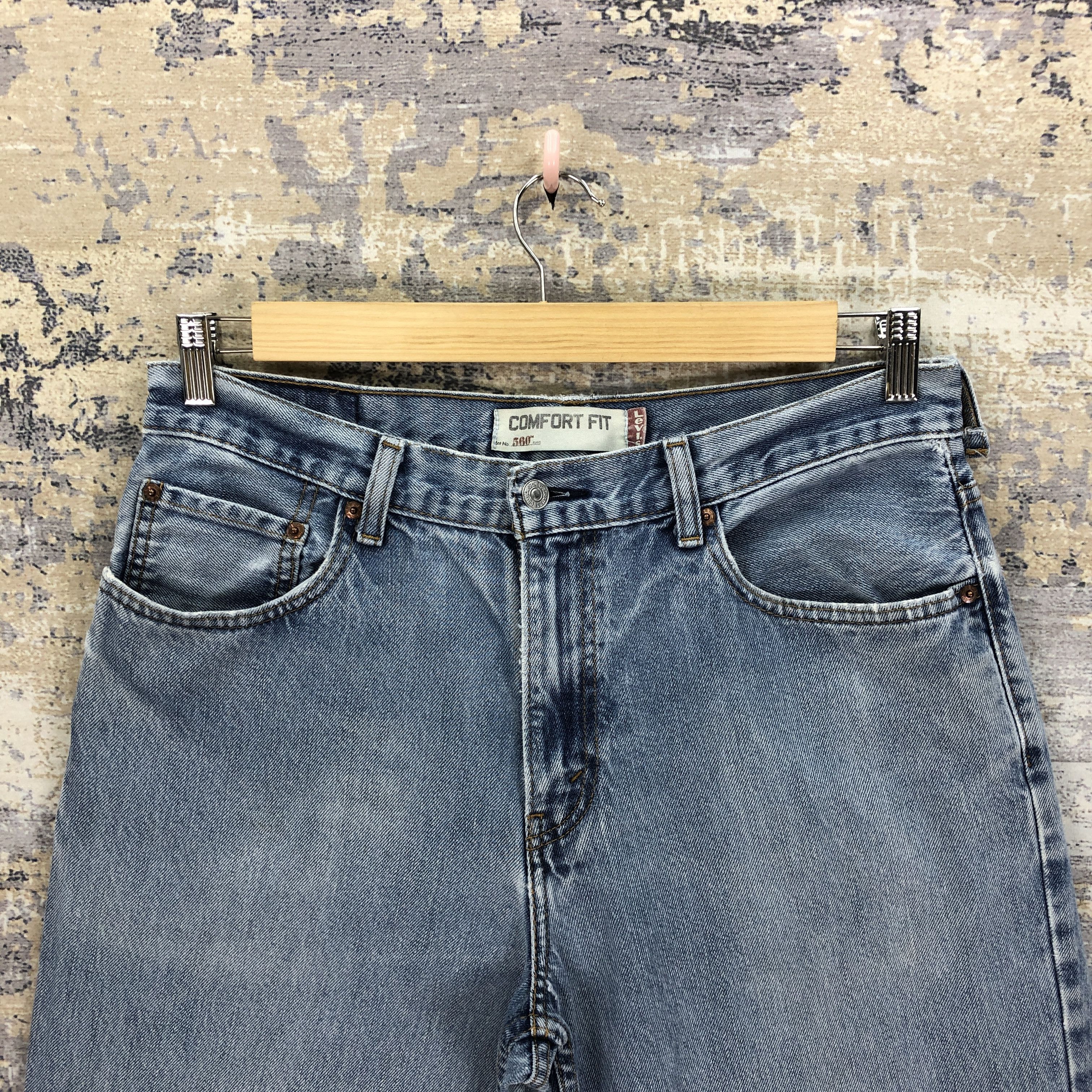 Levi's × Vintage Vintage Y2K Levis Light Wash Jeans Levi's Faded Denim Size US 30 / EU 46 - 3 Thumbnail