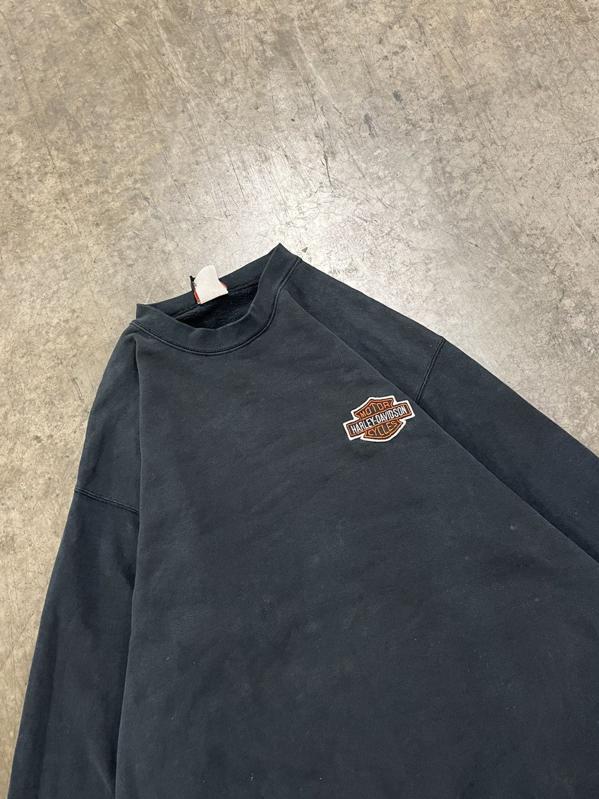 Harley Davidson × Vintage Harley Davidson vintage boxy fit crewneck sweatshirt rare Size US XL / EU 56 / 4 - 3 Thumbnail