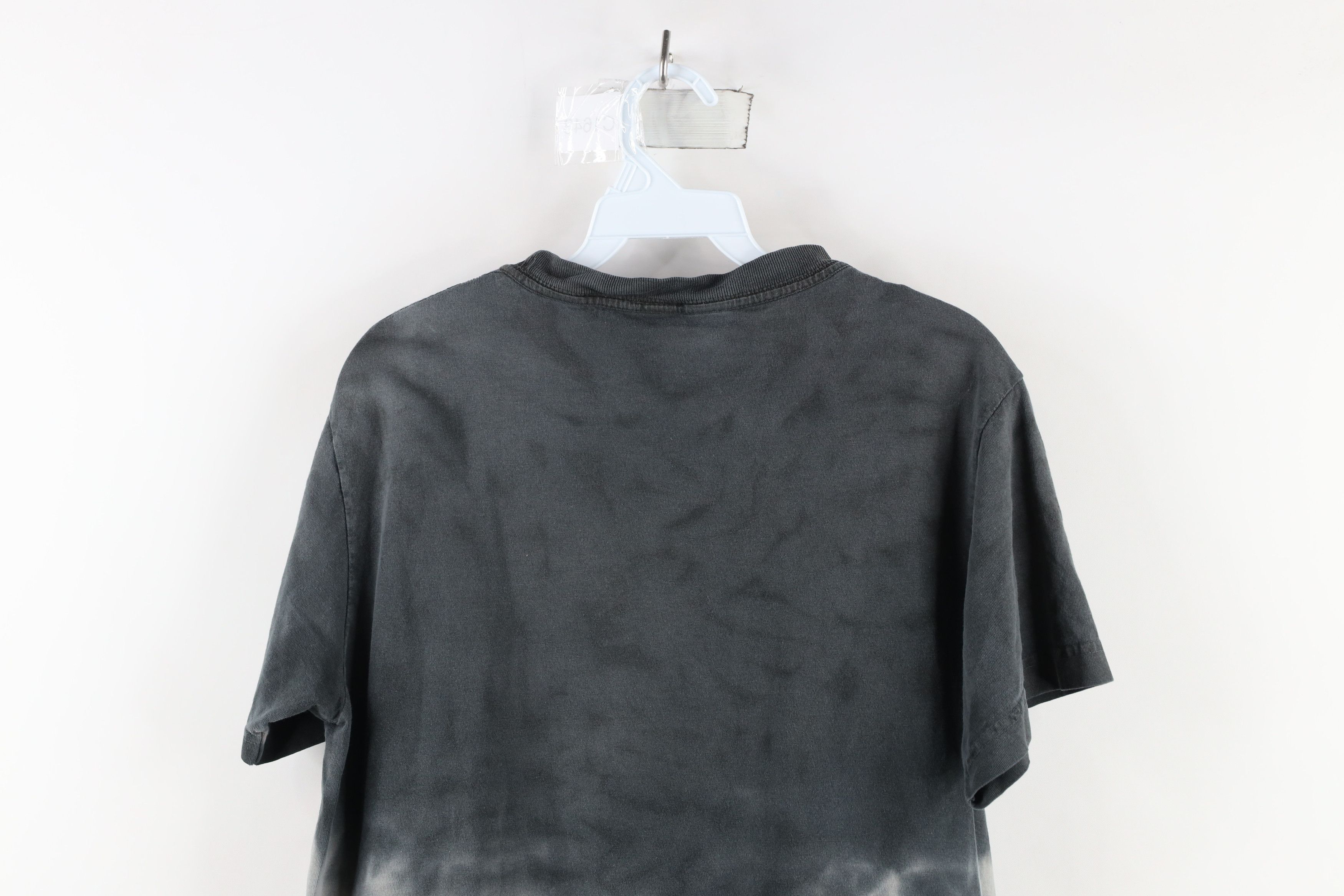Vintage Vintage 90s Streetwear Bones Spider Web Acid Wash T-Shirt Size US S / EU 44-46 / 1 - 12 Thumbnail