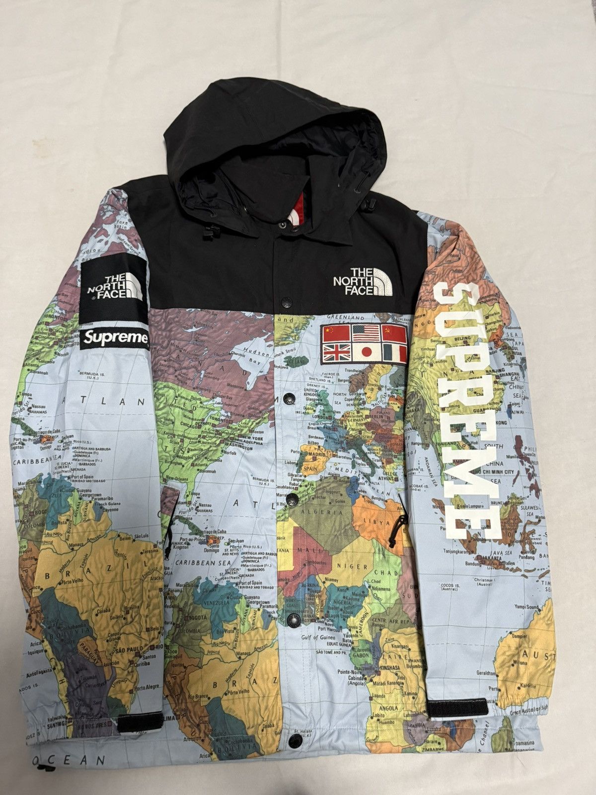 Supreme × The North Face Supreme tnf the north face maps atlas coach Jacket Size US S / EU 44-46 / 1 - 1 Thumbnail