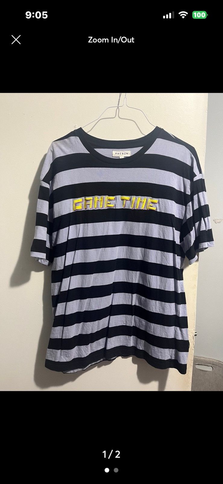 Pacsun Game-Time T-Shirt Size US L / EU 52-54 / 3 - 1 Thumbnail