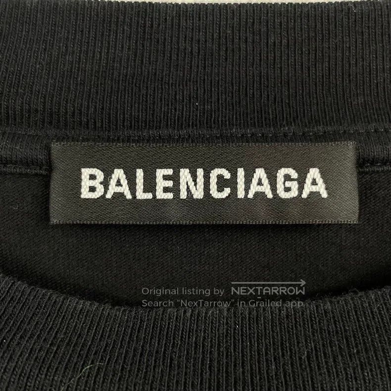 Balenciaga Balenciaga Colorful Eiffel Tower faux two-piece long-sleev Size US XS / EU 42 / 0 - 3 Thumbnail