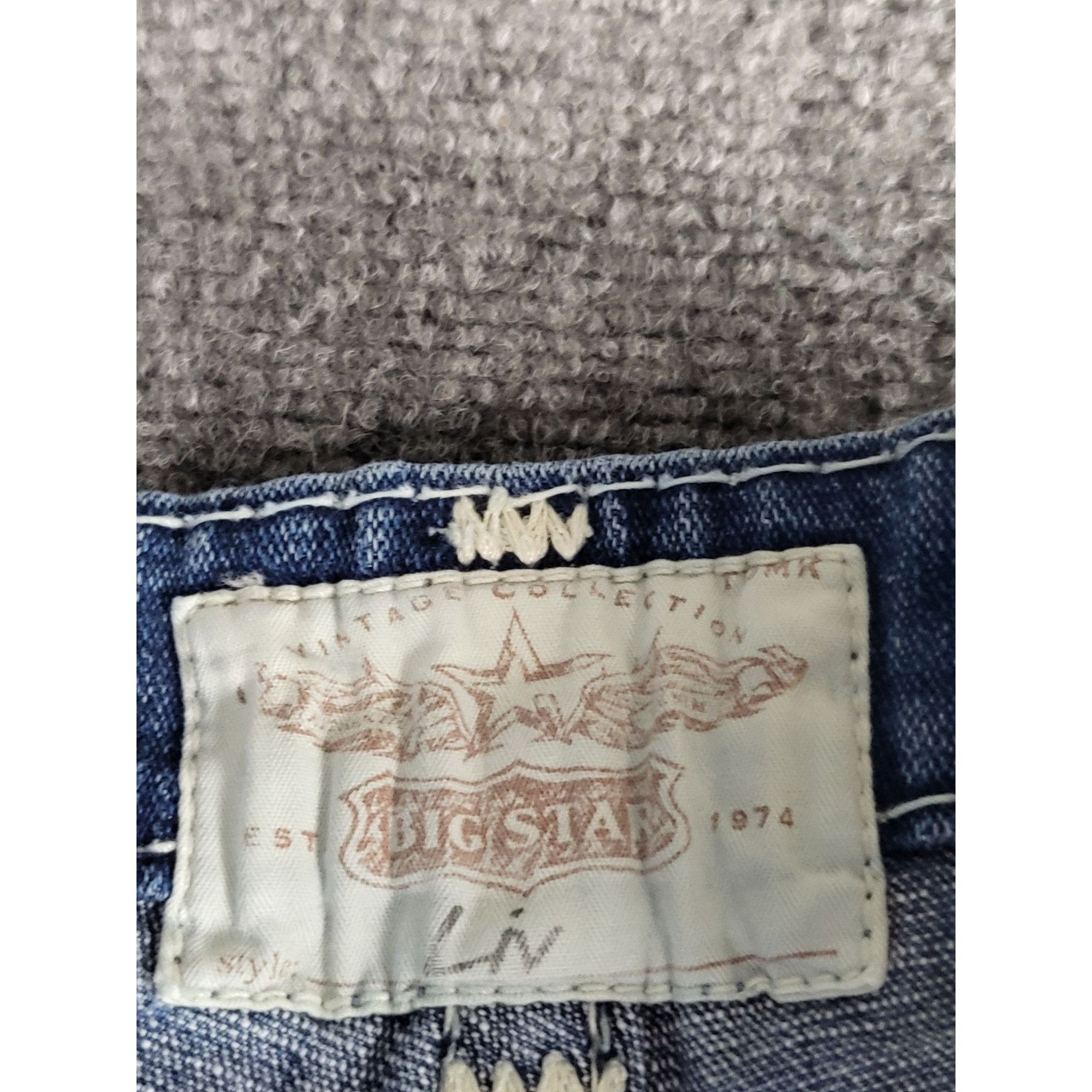 Big Star Big Star Liv Bootcut Jeans Women Size 30 Embroidered Low Ris Size 30" / US 8 / IT 44 - 9 Thumbnail