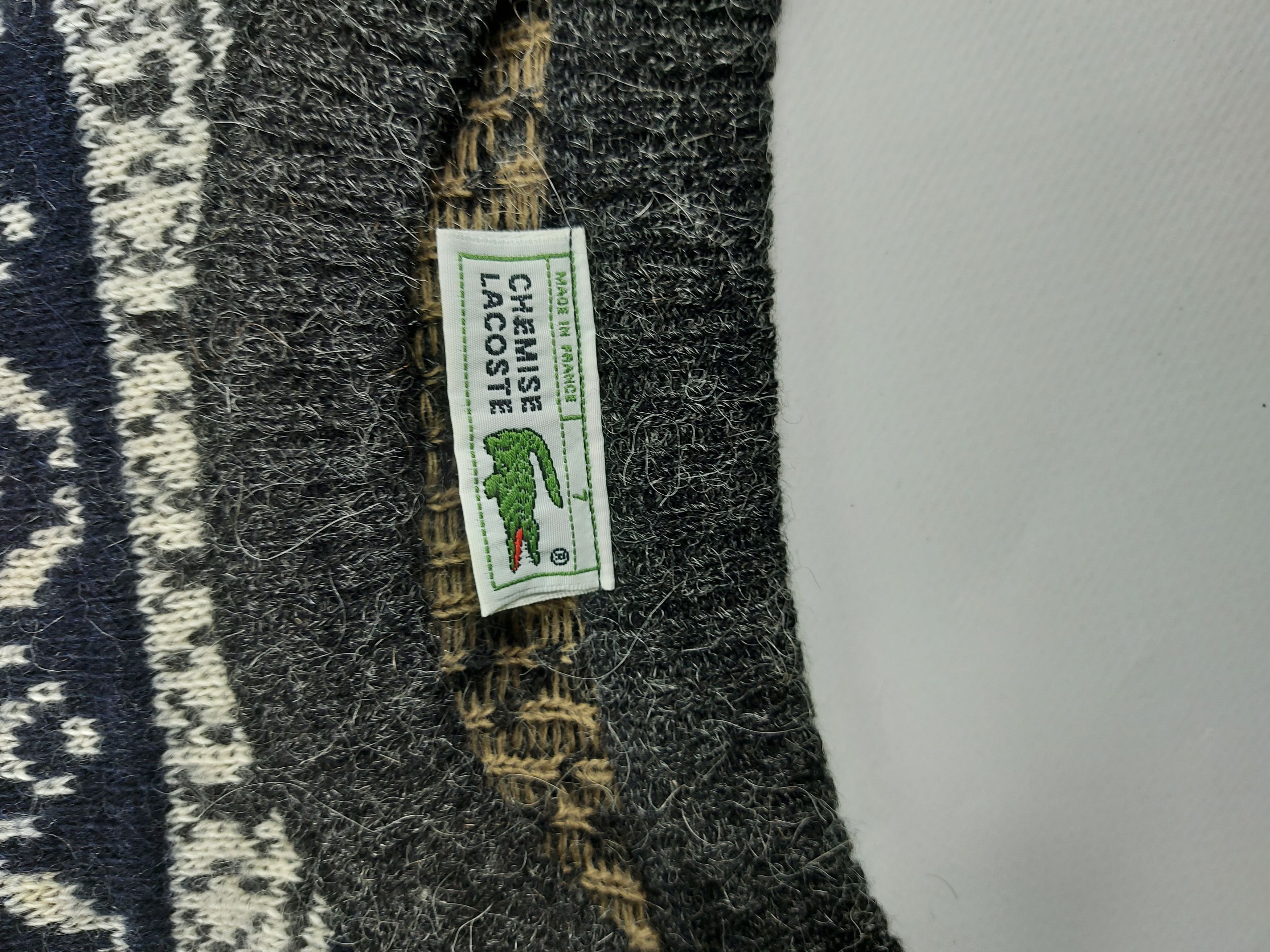 Lacoste × Vintage Vintage Lacoste Sweater L Size US L / EU 52-54 / 3 - 5 Thumbnail