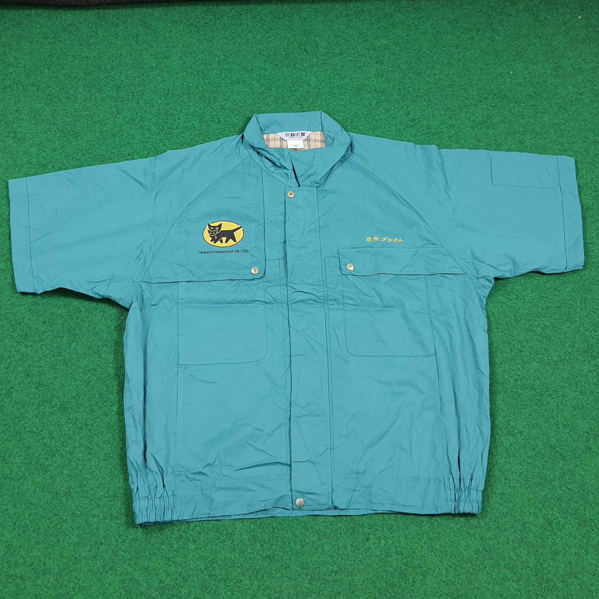 Japanese Brand Vintage Yamato Transport Workwear Custom Logo Jacket C298N1 Size US XL / EU 56 / 4 - 3 Thumbnail